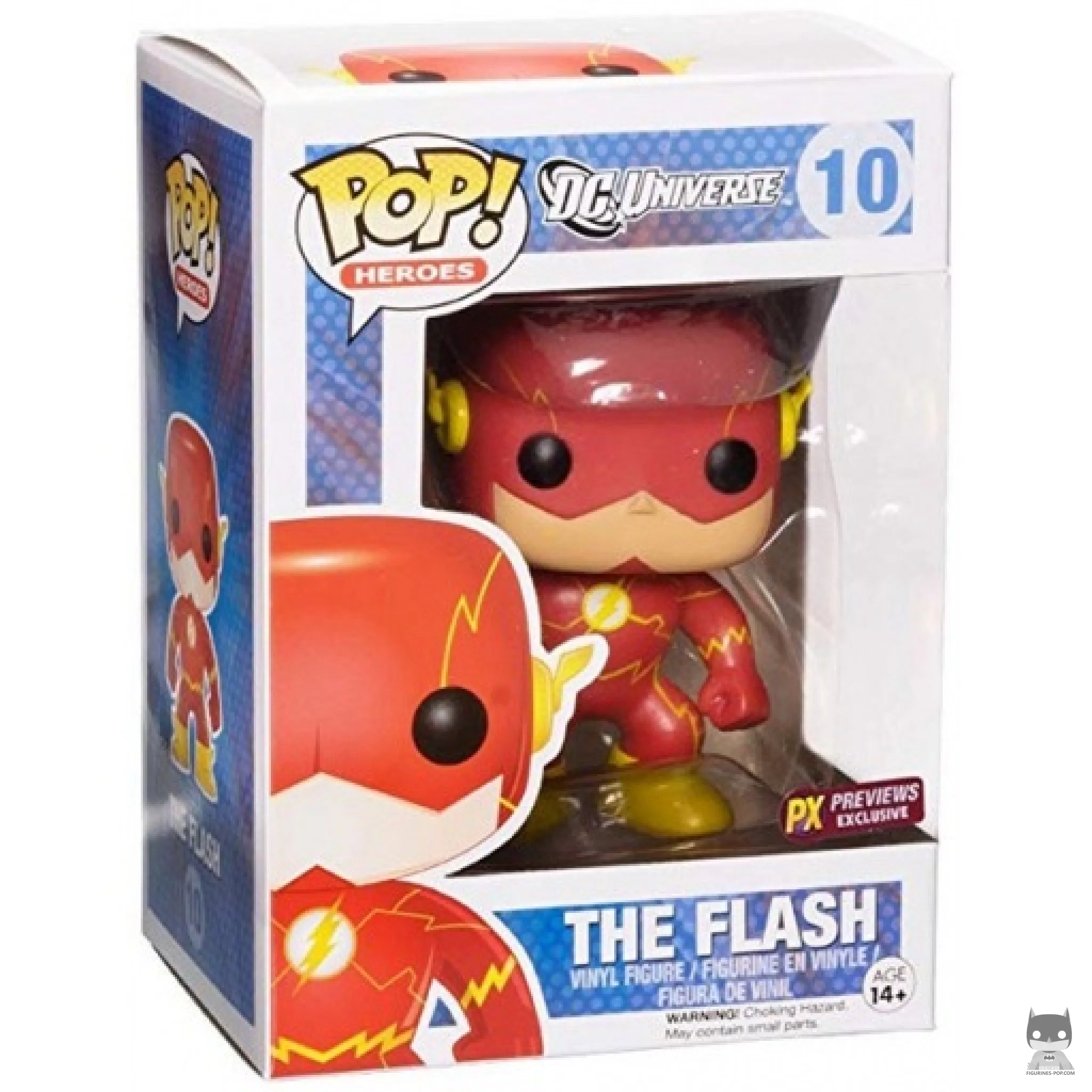 Figura Funko Pop! Flash (Traje de Los Nuevos 52) en su caja