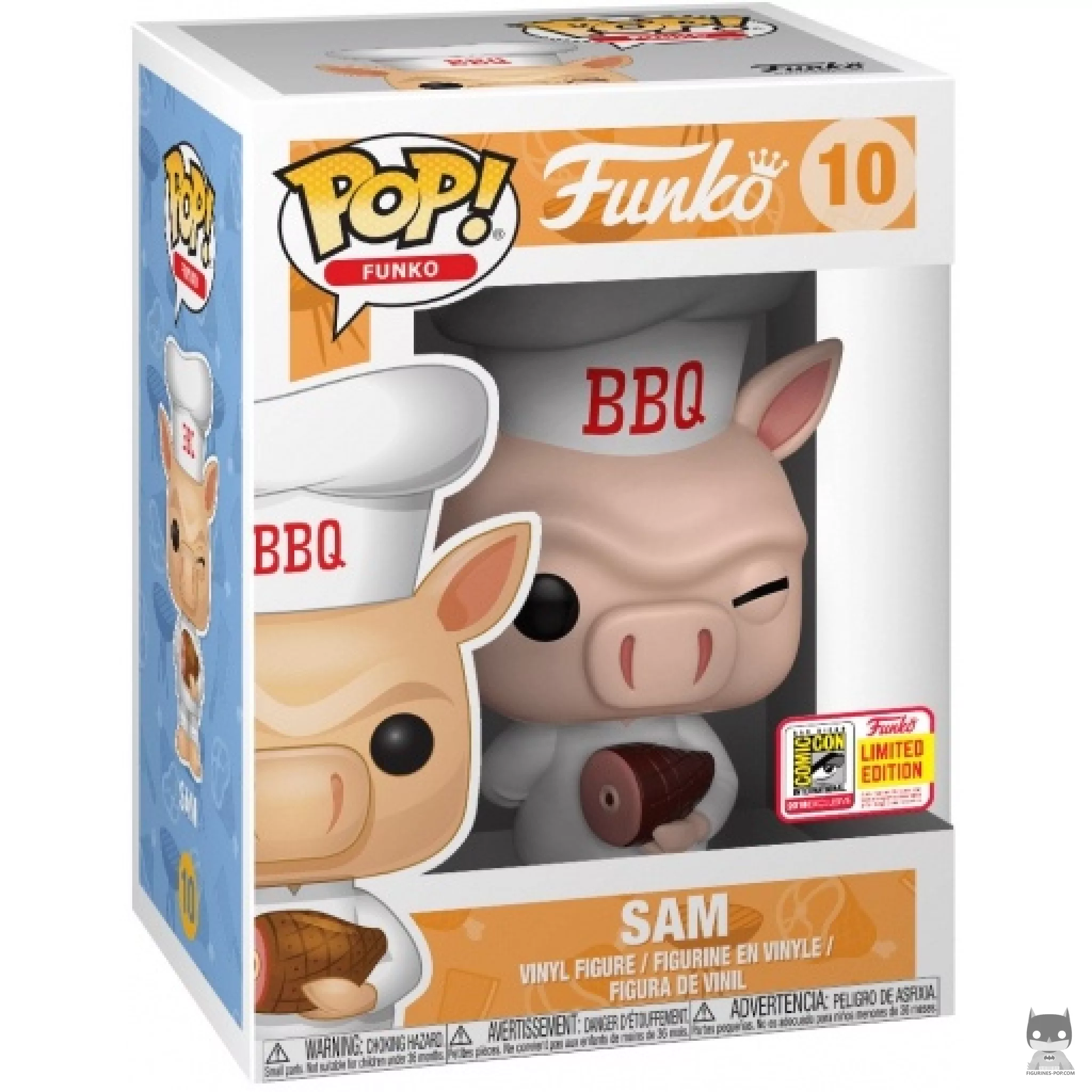 Figura Funko Pop! Sam en su caja