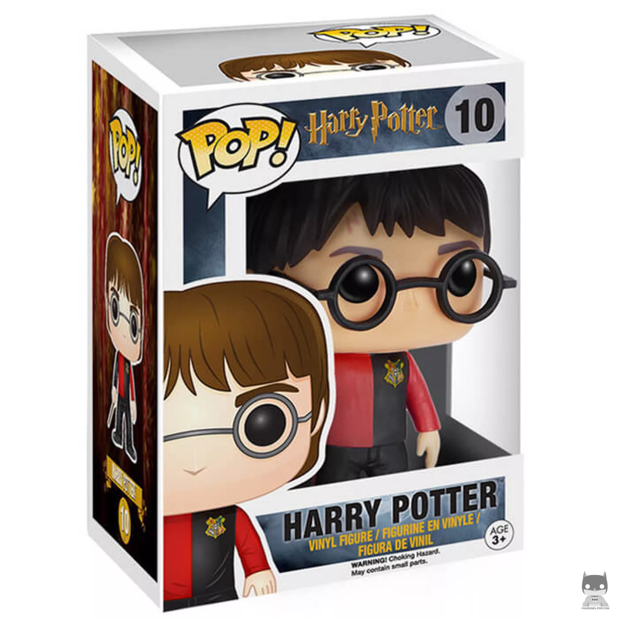 Figura Funko Pop! Harry Potter (Atuendo del Torneo de los Tres Magos) en su caja