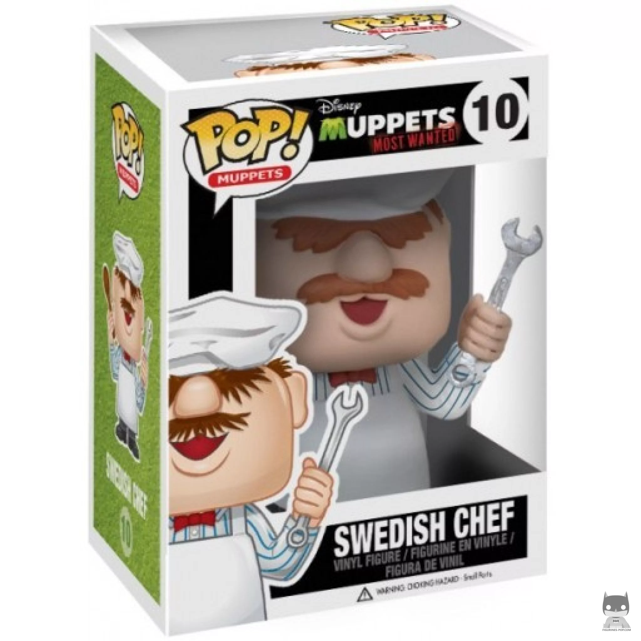 Figura Funko Pop! Cocinero sueco en su caja