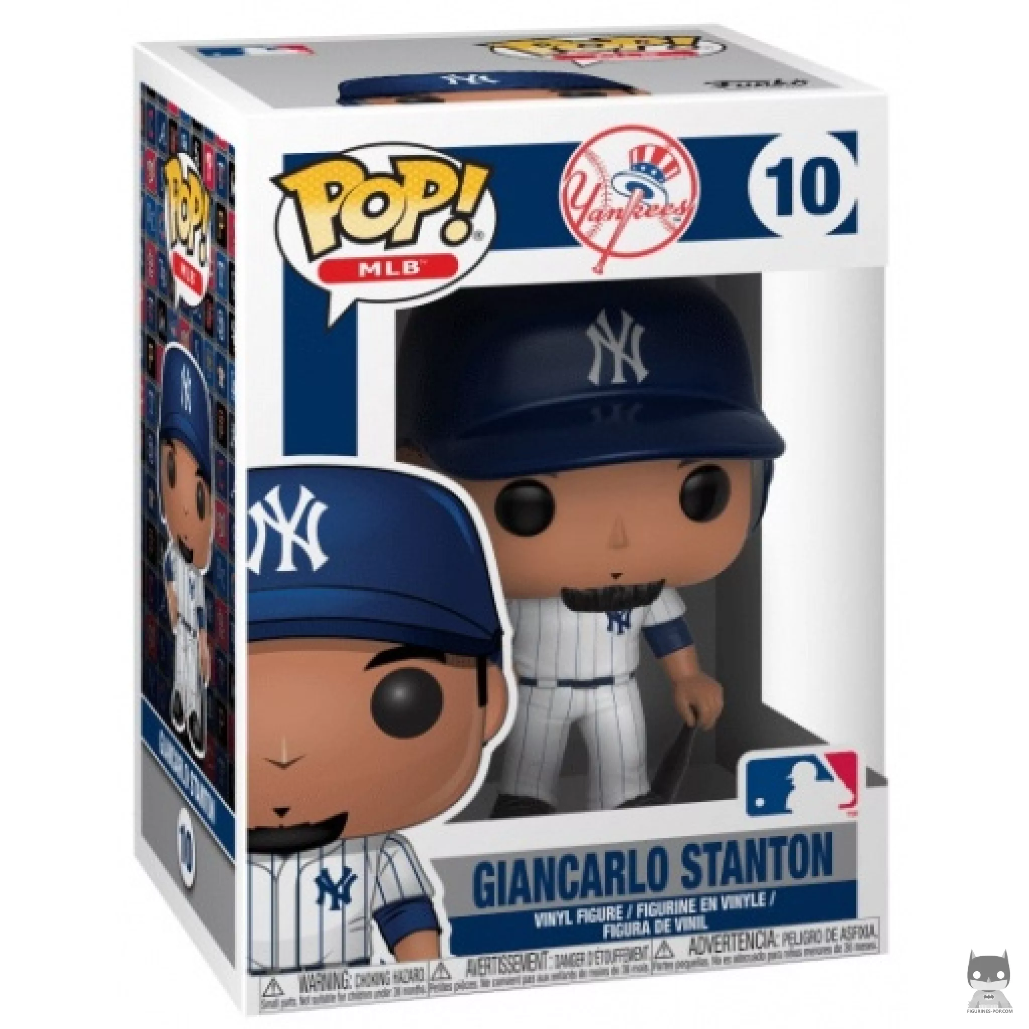 Figura Funko Pop! Giancarlo Stanton en su caja
