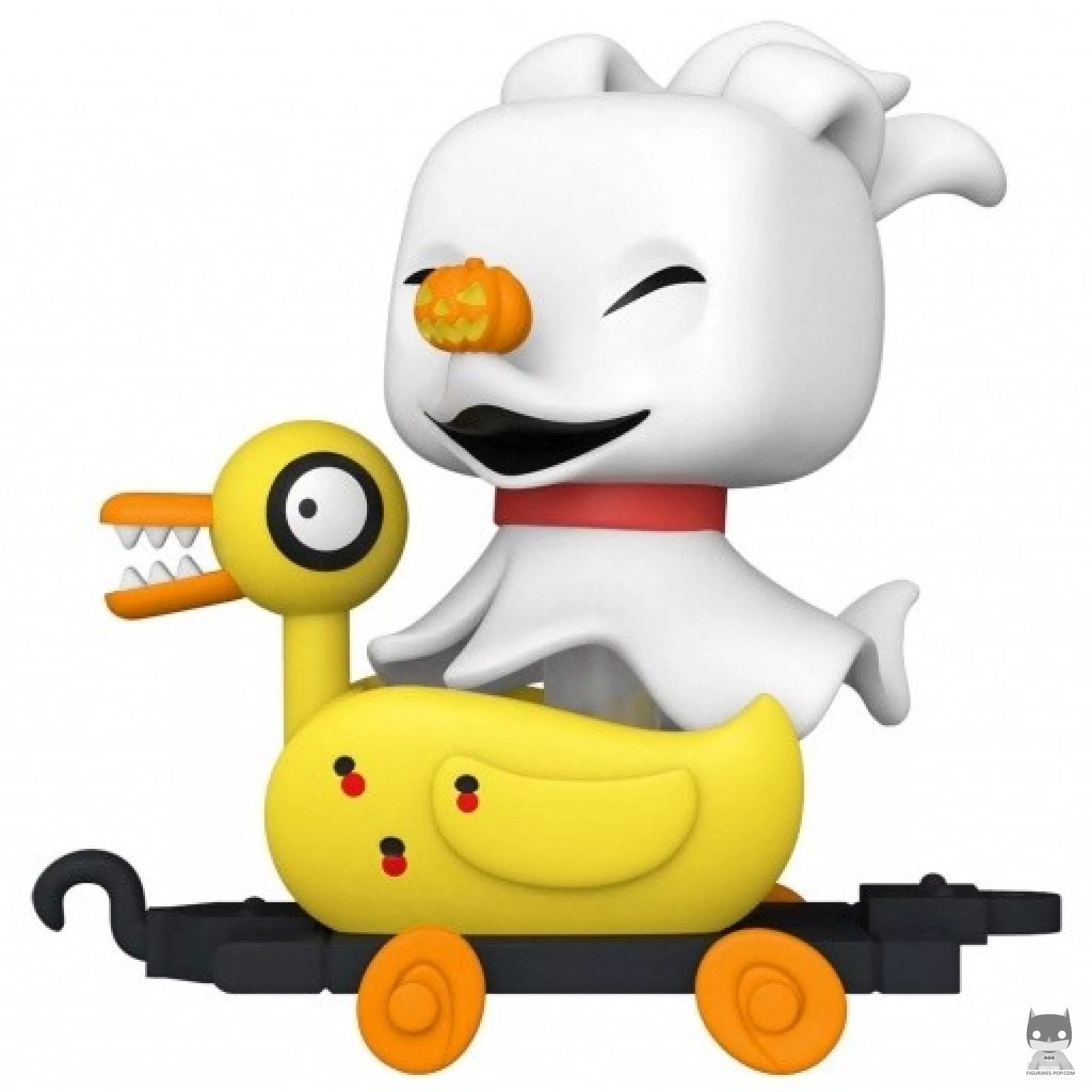 Figura Funko Pop! Zero en carrito pato (Pesadilla antes de Navidad)
