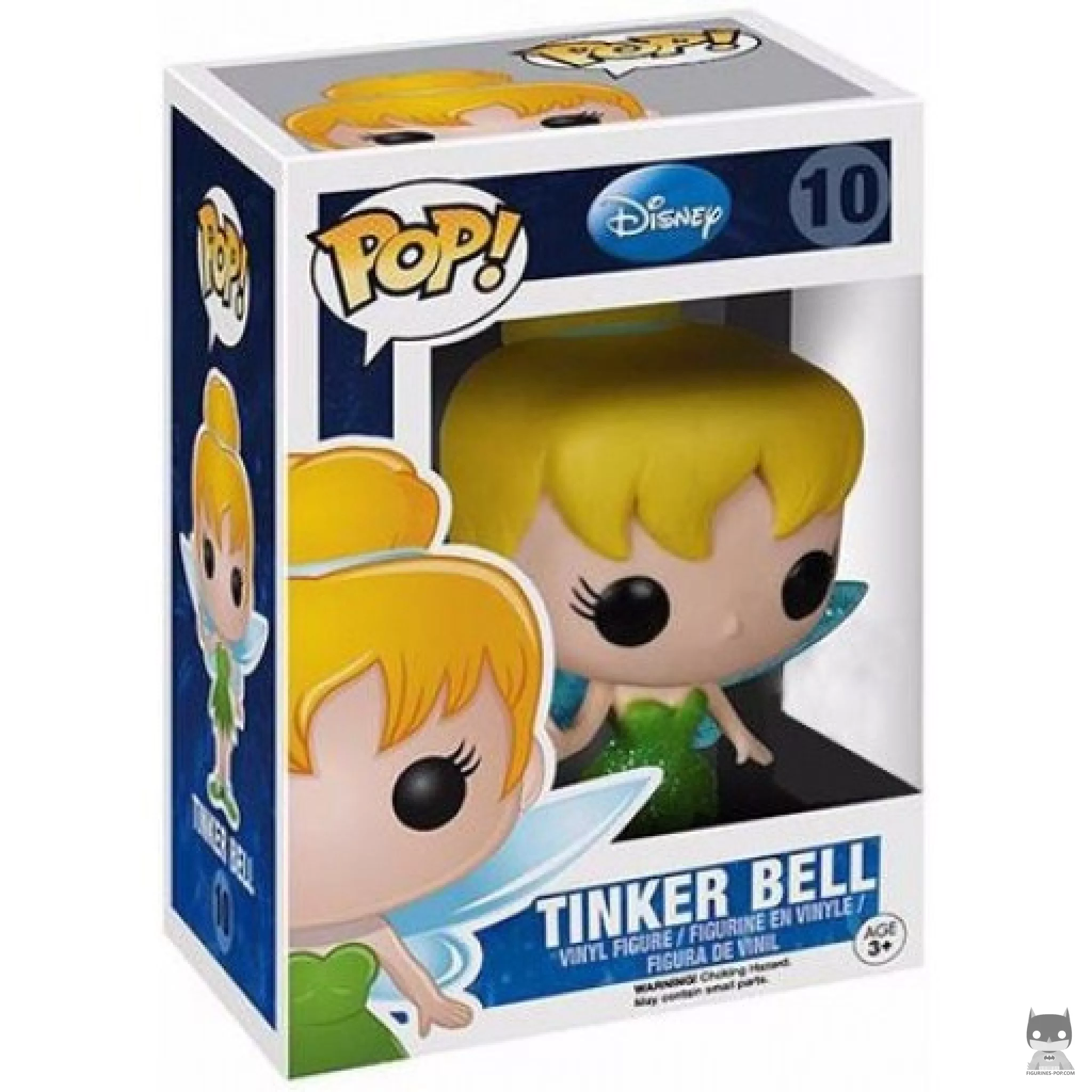 Figura Funko Pop! Campanilla (Purpurina de diamante) en su caja