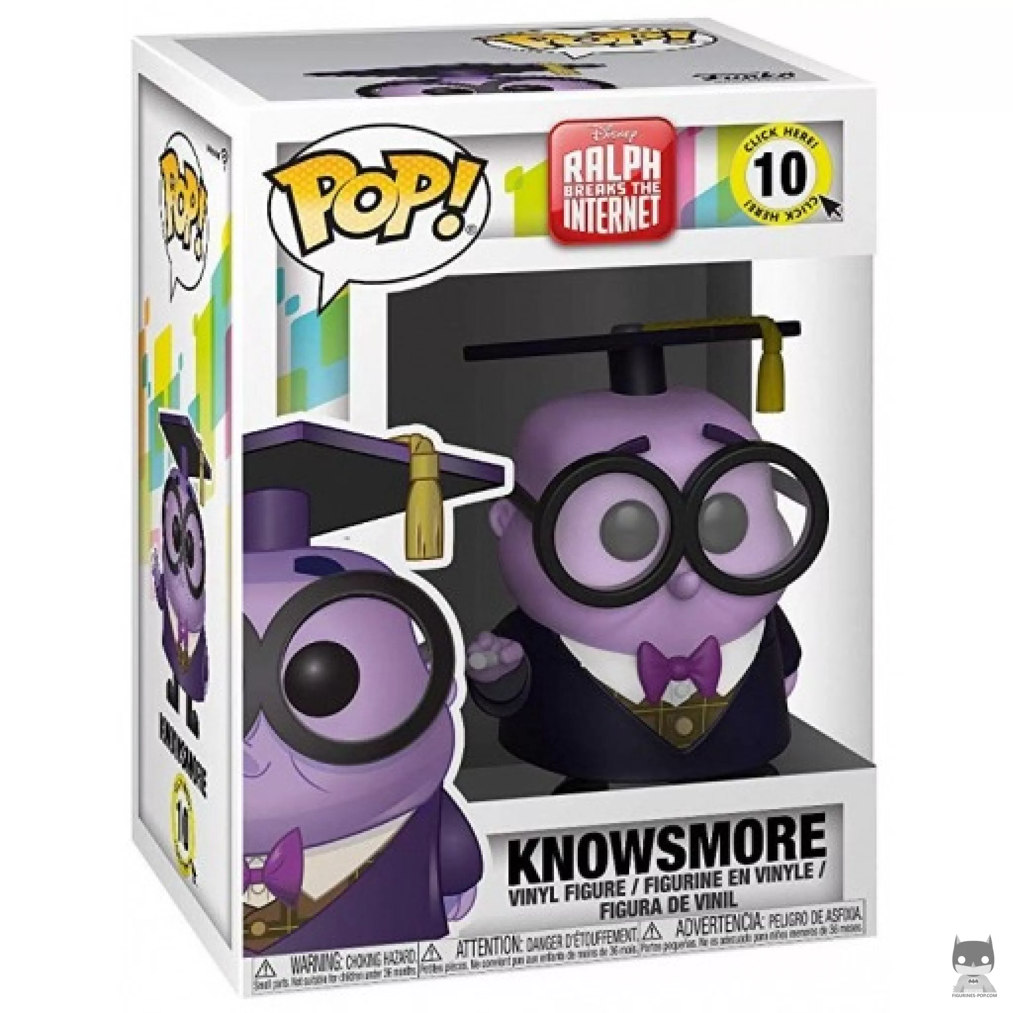Figura Funko Pop! Sabelotodo en su caja