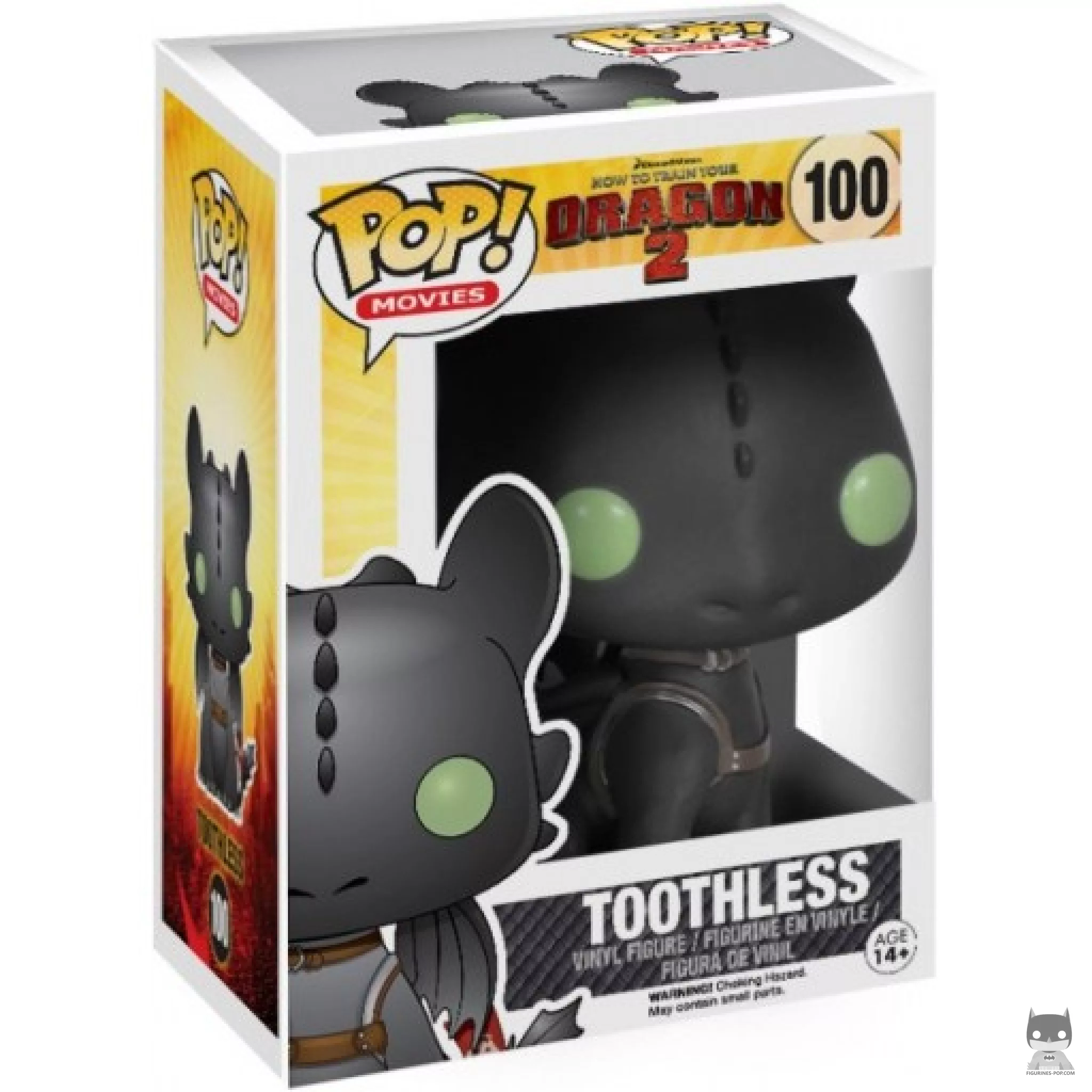 Figura Funko Pop! Desdentao en su caja