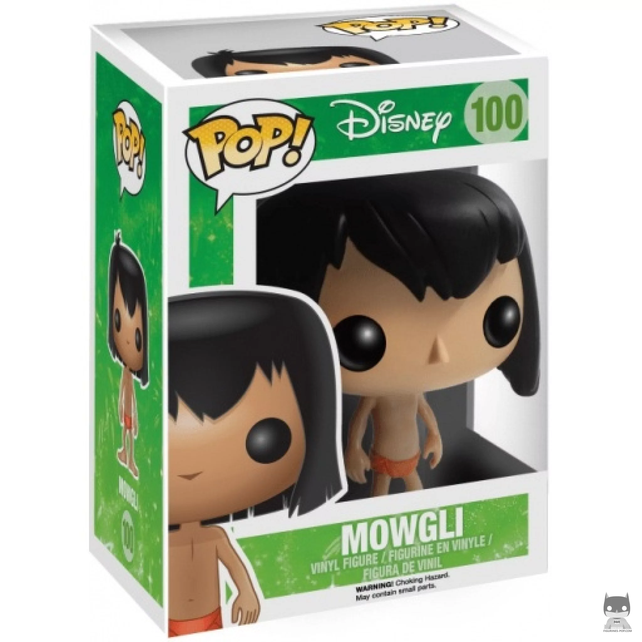 Figura Funko Pop! Mowgli en su caja