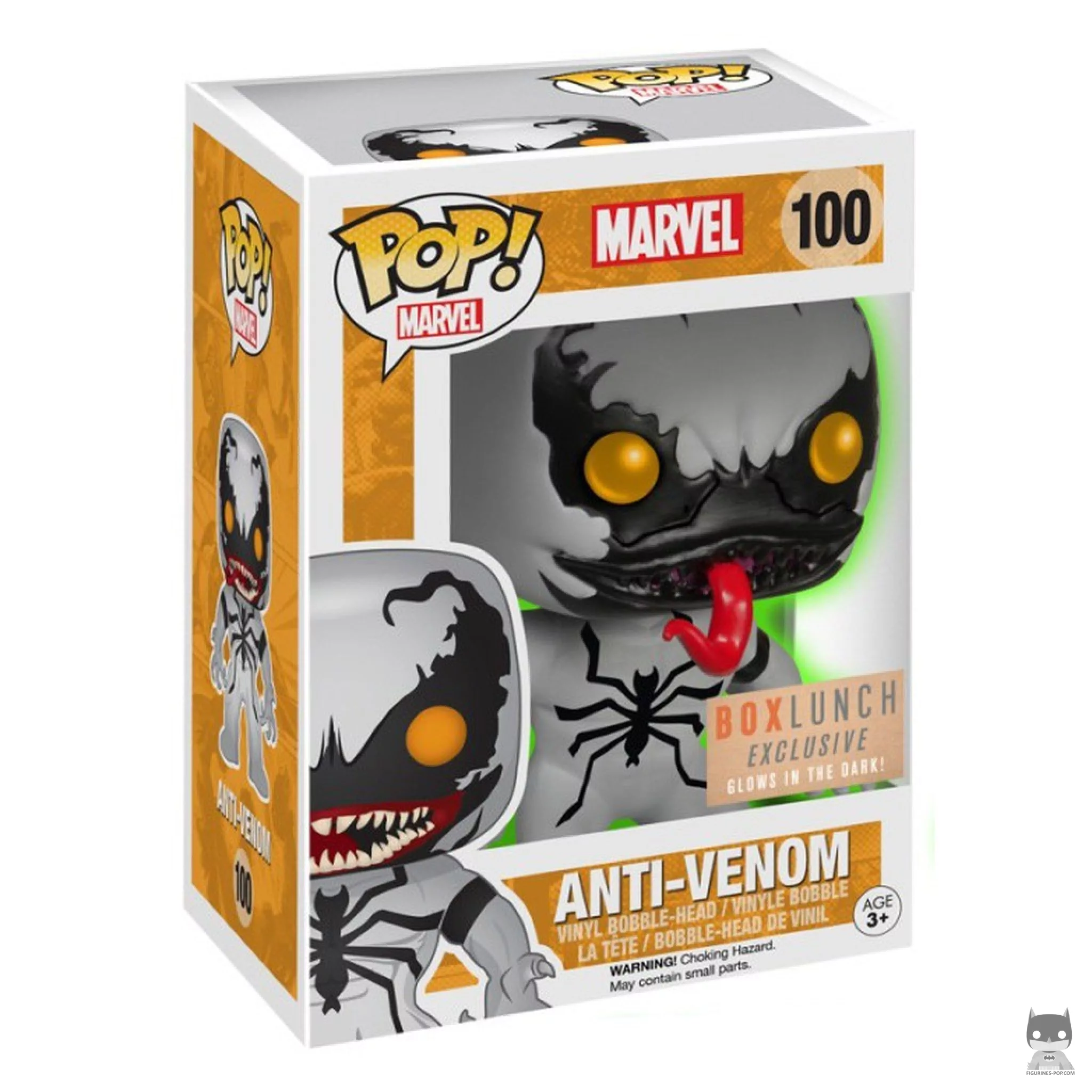 Figura Funko Pop! Anti-Venom en su caja