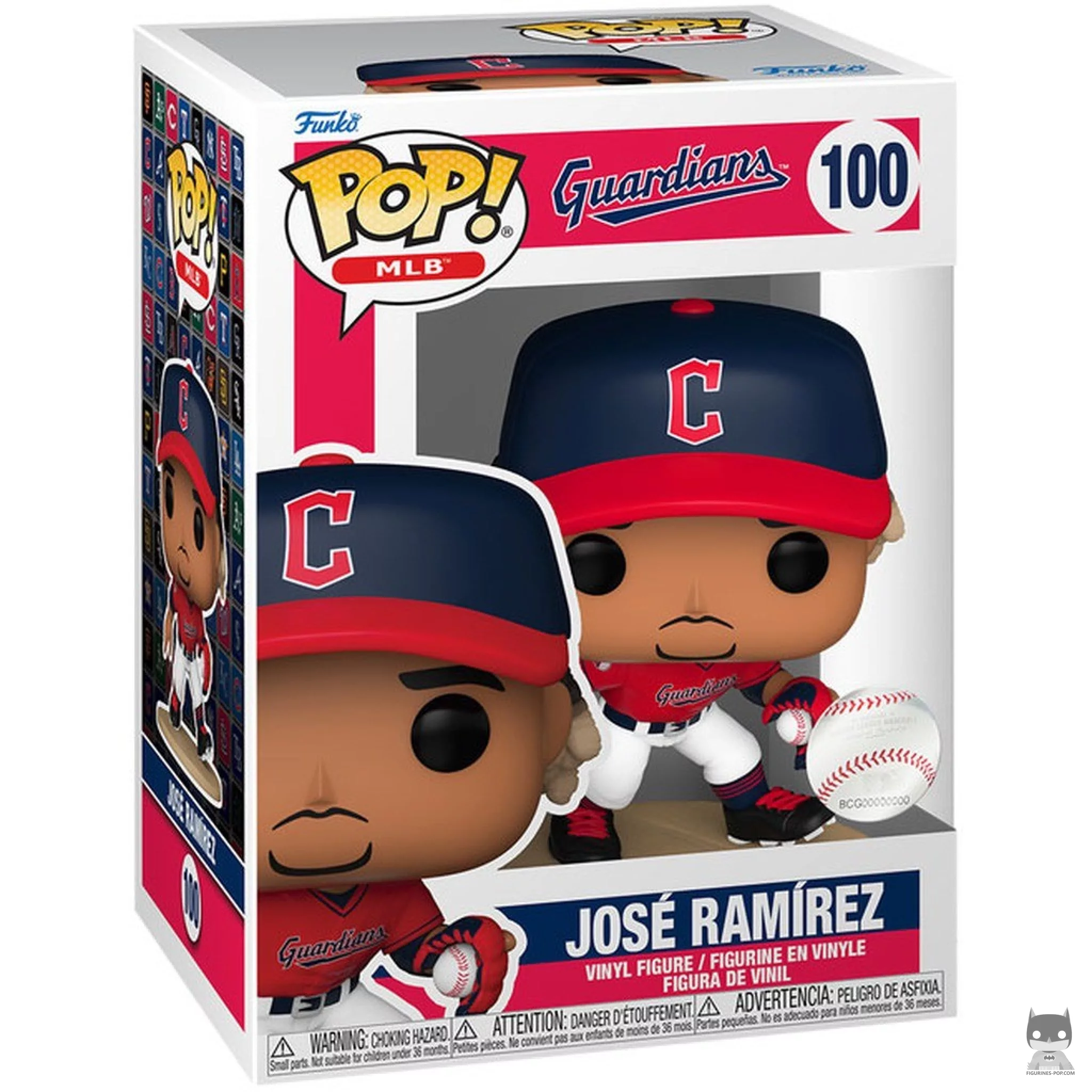Figura Funko Pop! Jose Ramirez en su caja