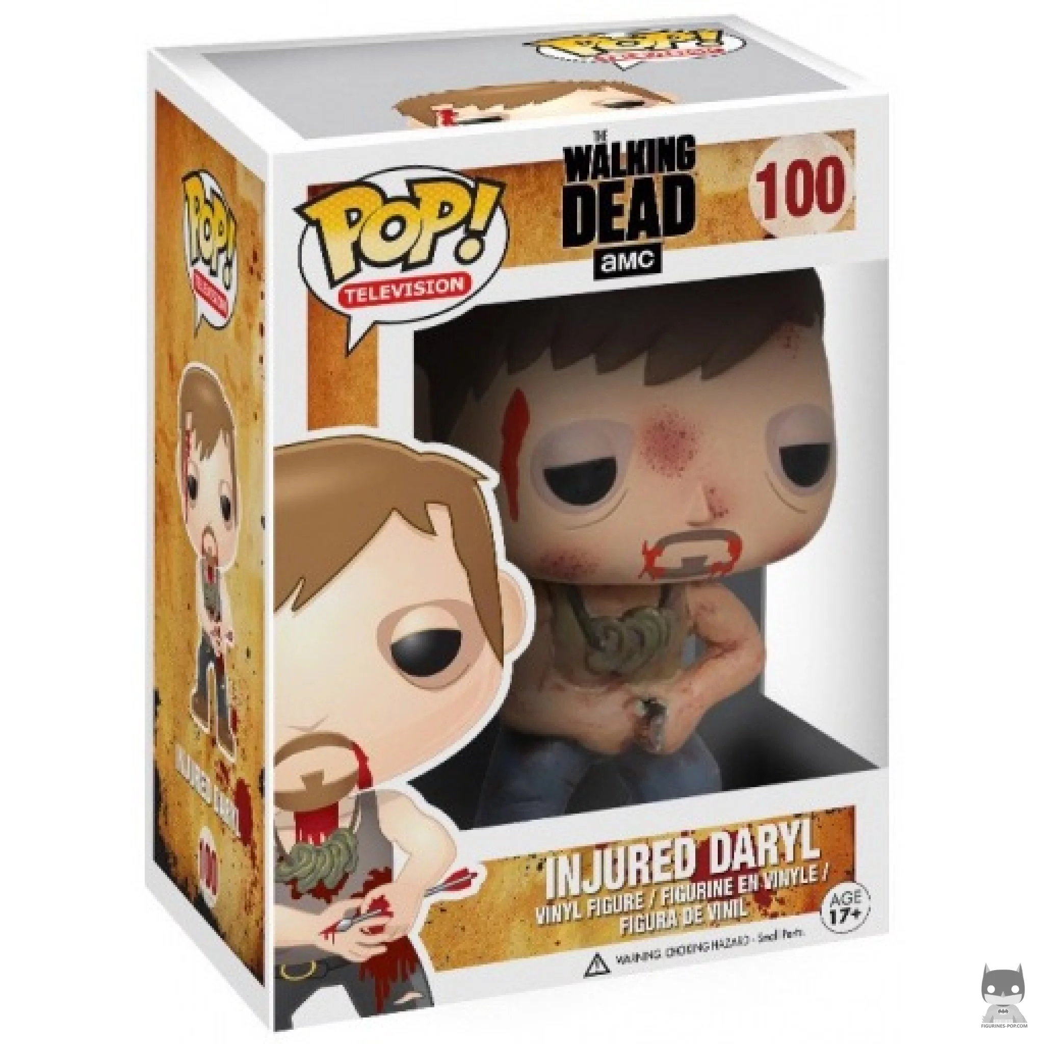 Figura Funko Pop! Daryl Dixon herido en su caja
