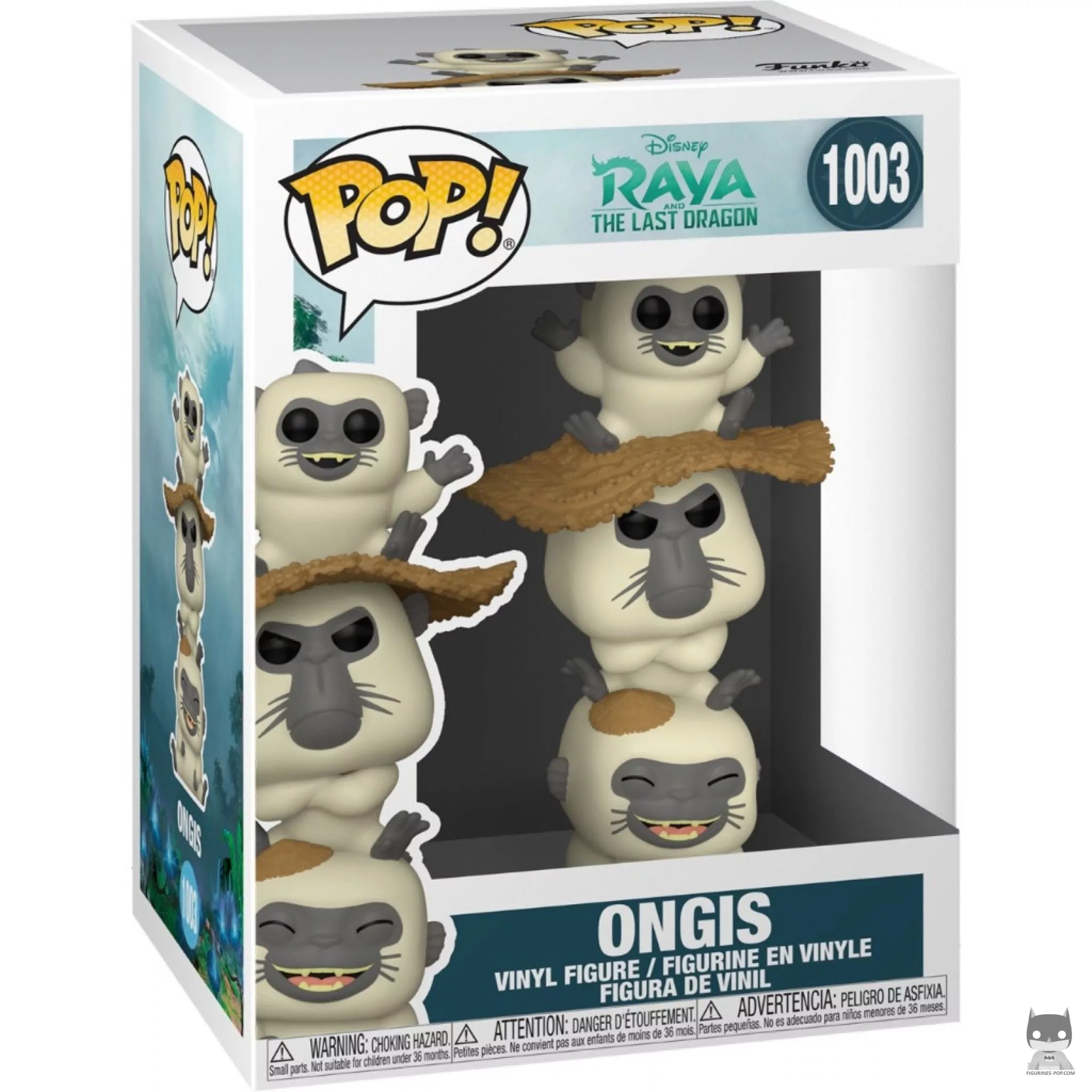 Figura Funko Pop! Ongis en su caja