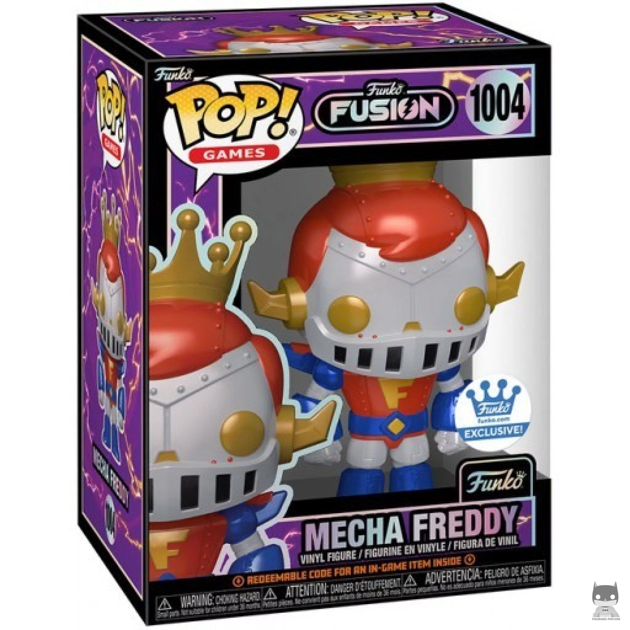 Figura Funko Pop! Mecha Freddy en su caja