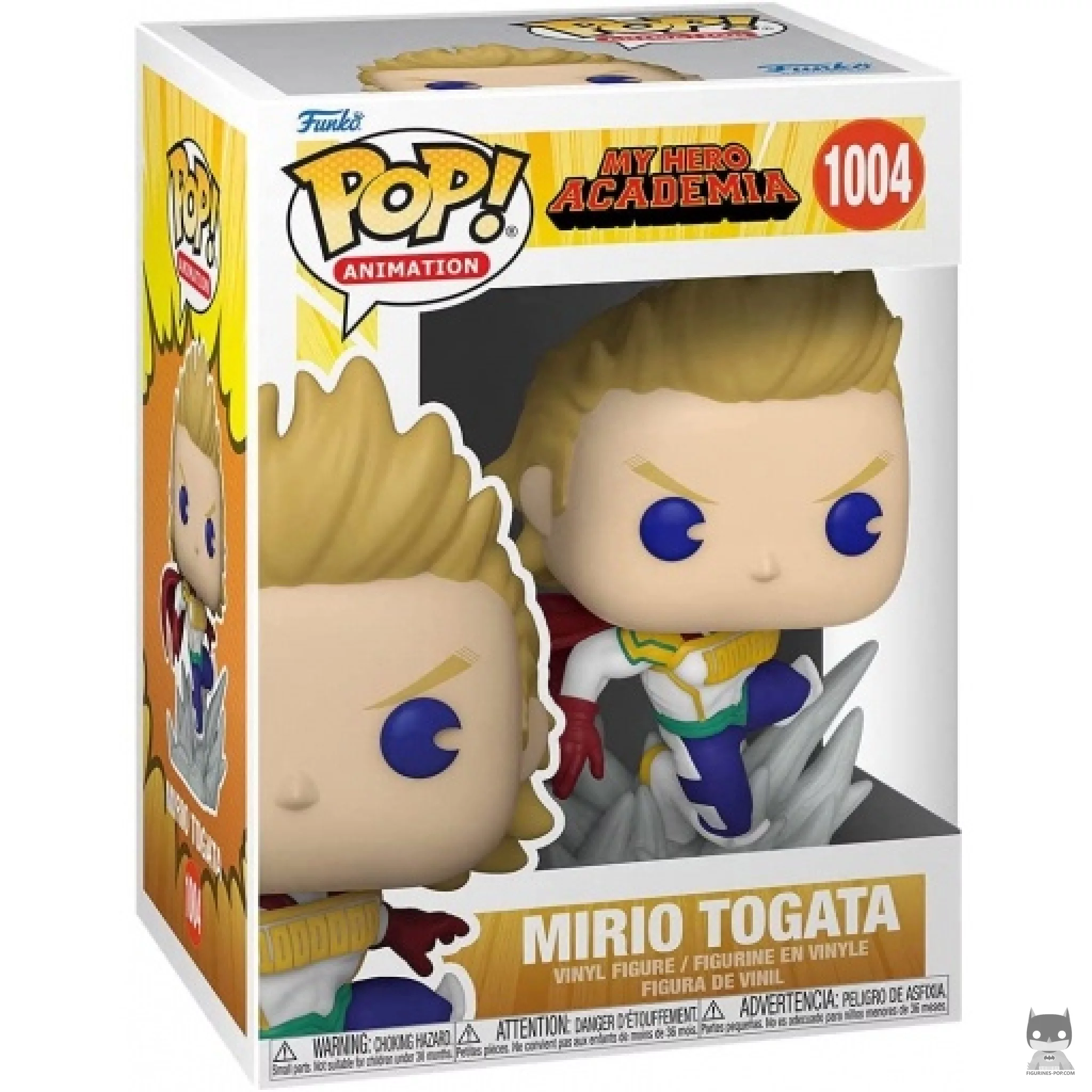 Figura Funko Pop! Mirio Togata en su caja