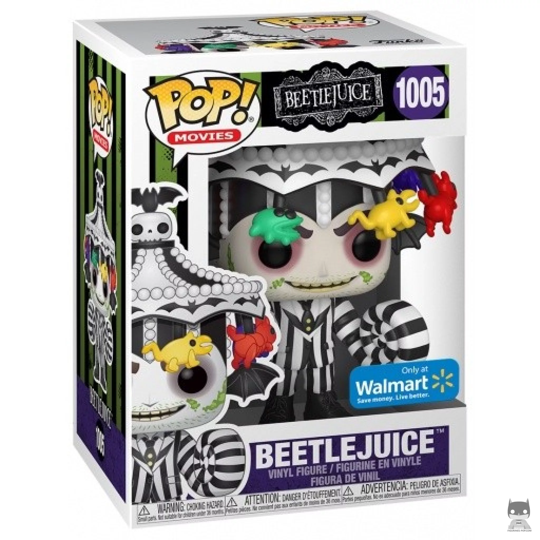 Figura Funko Pop! Beetlejuice en su caja
