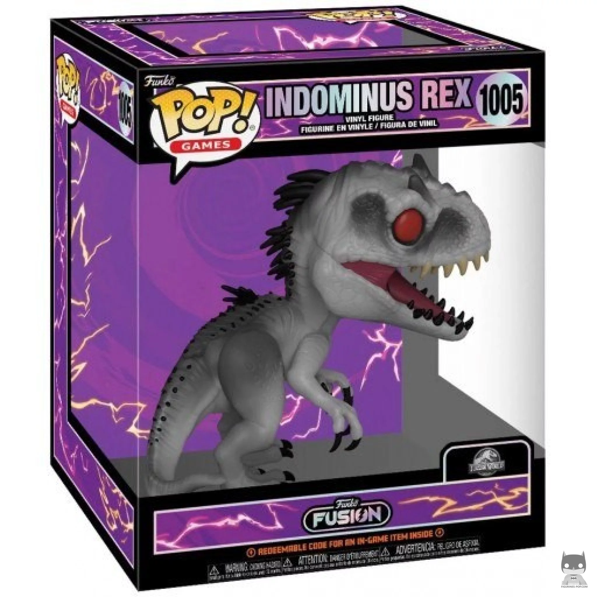 Figura Funko Pop! Indominus Rex (Supersized) en su caja