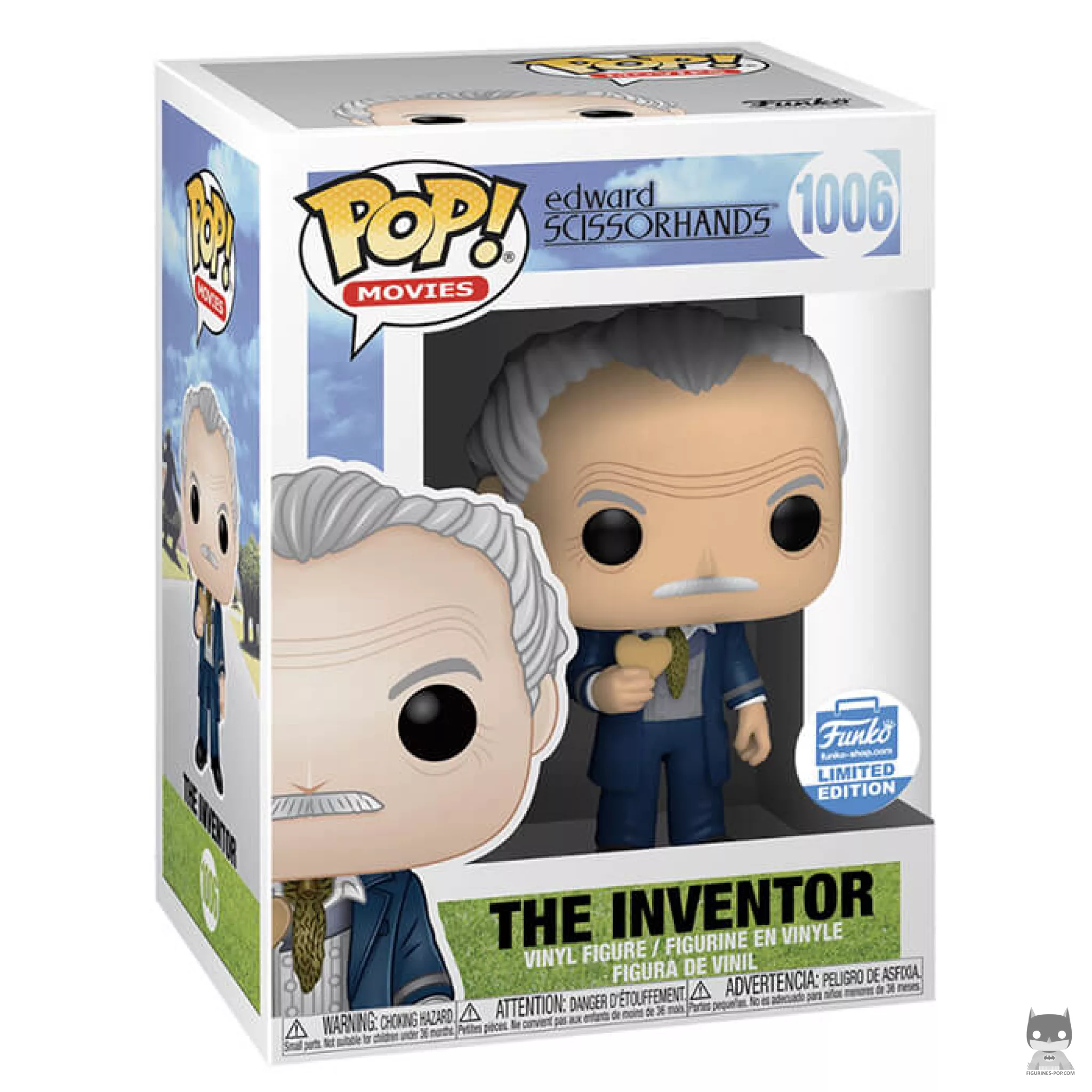 Figura Funko Pop! El inventor en su caja