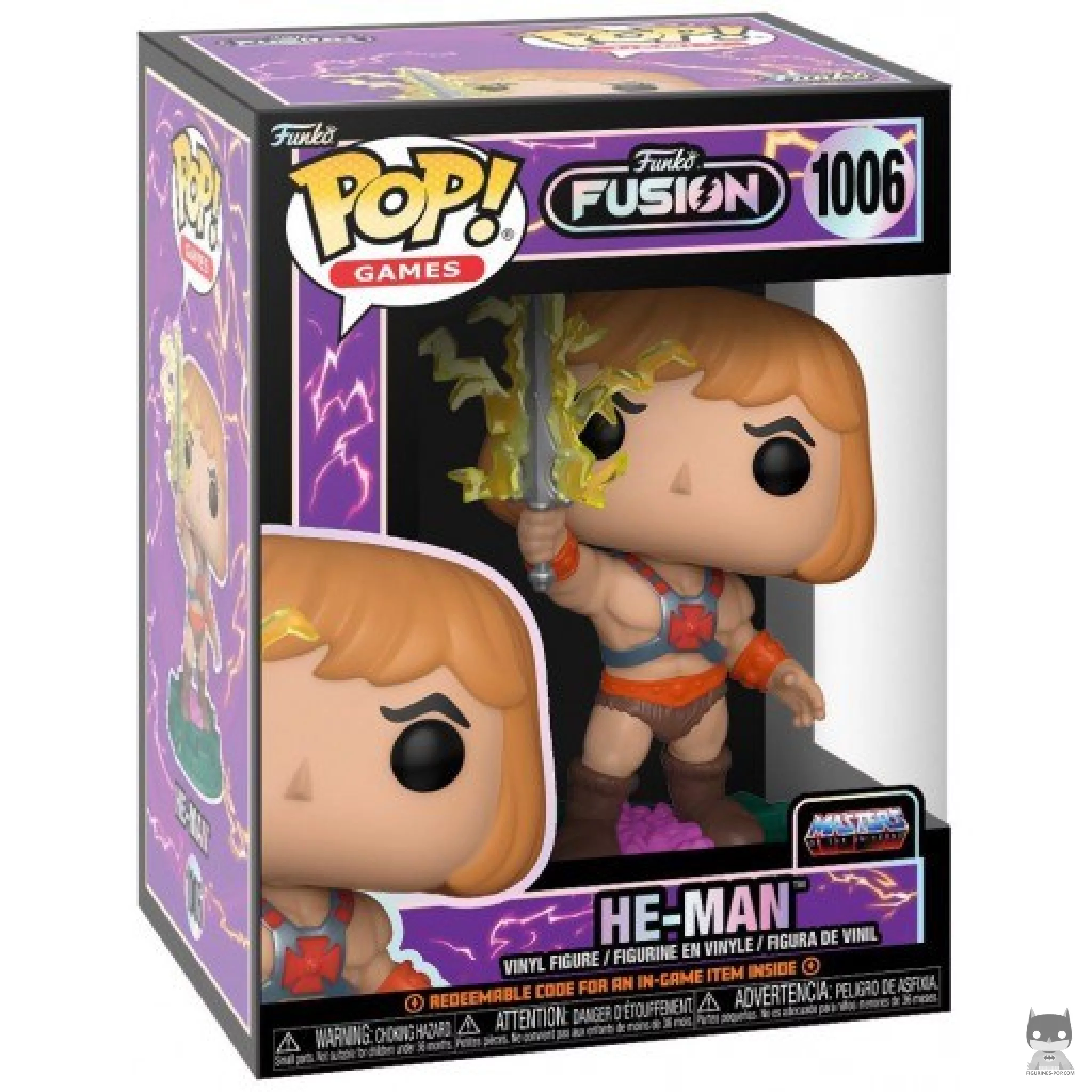 Figura Funko Pop! He-Man en su caja