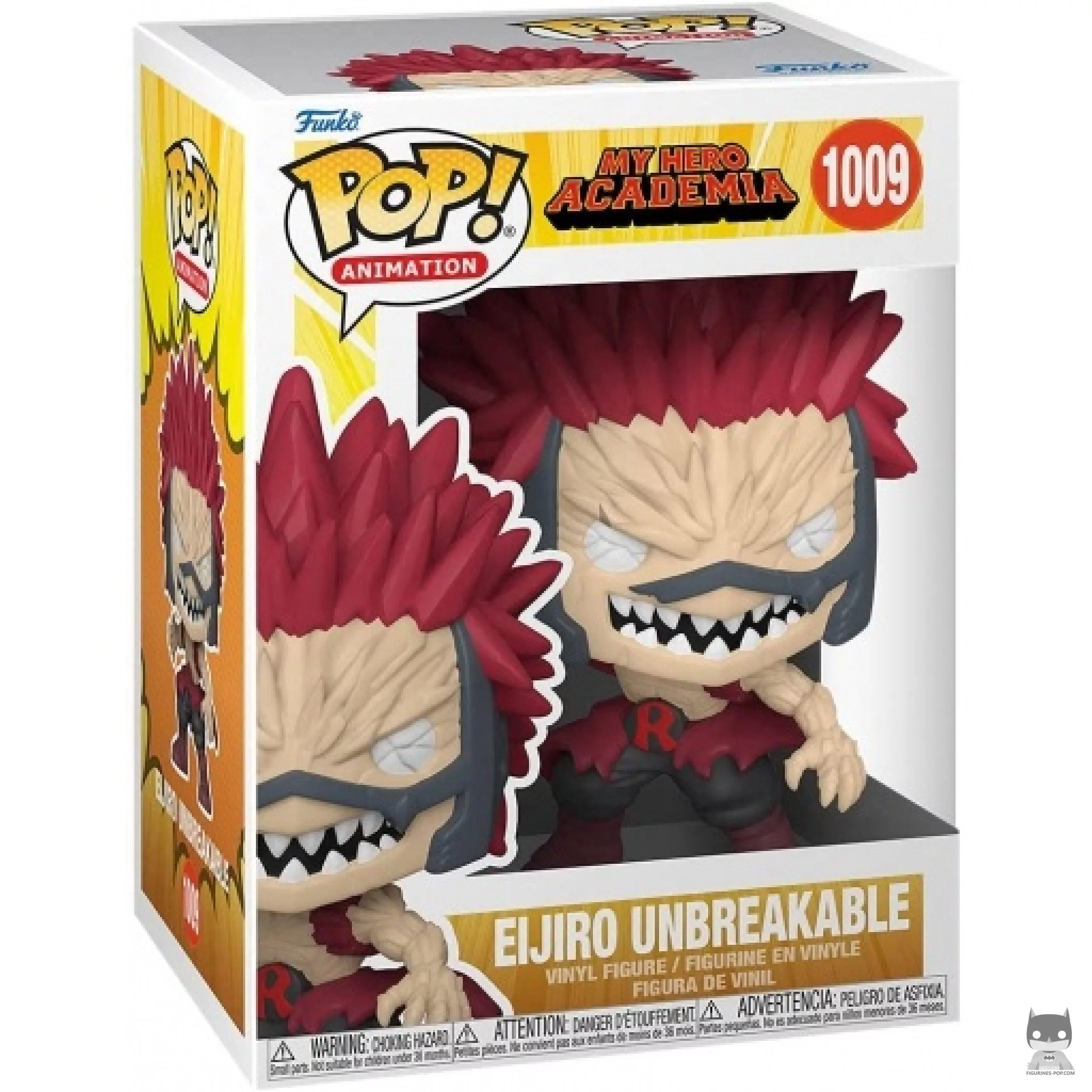 Figura Funko Pop! Eijiro Irrompible en su caja