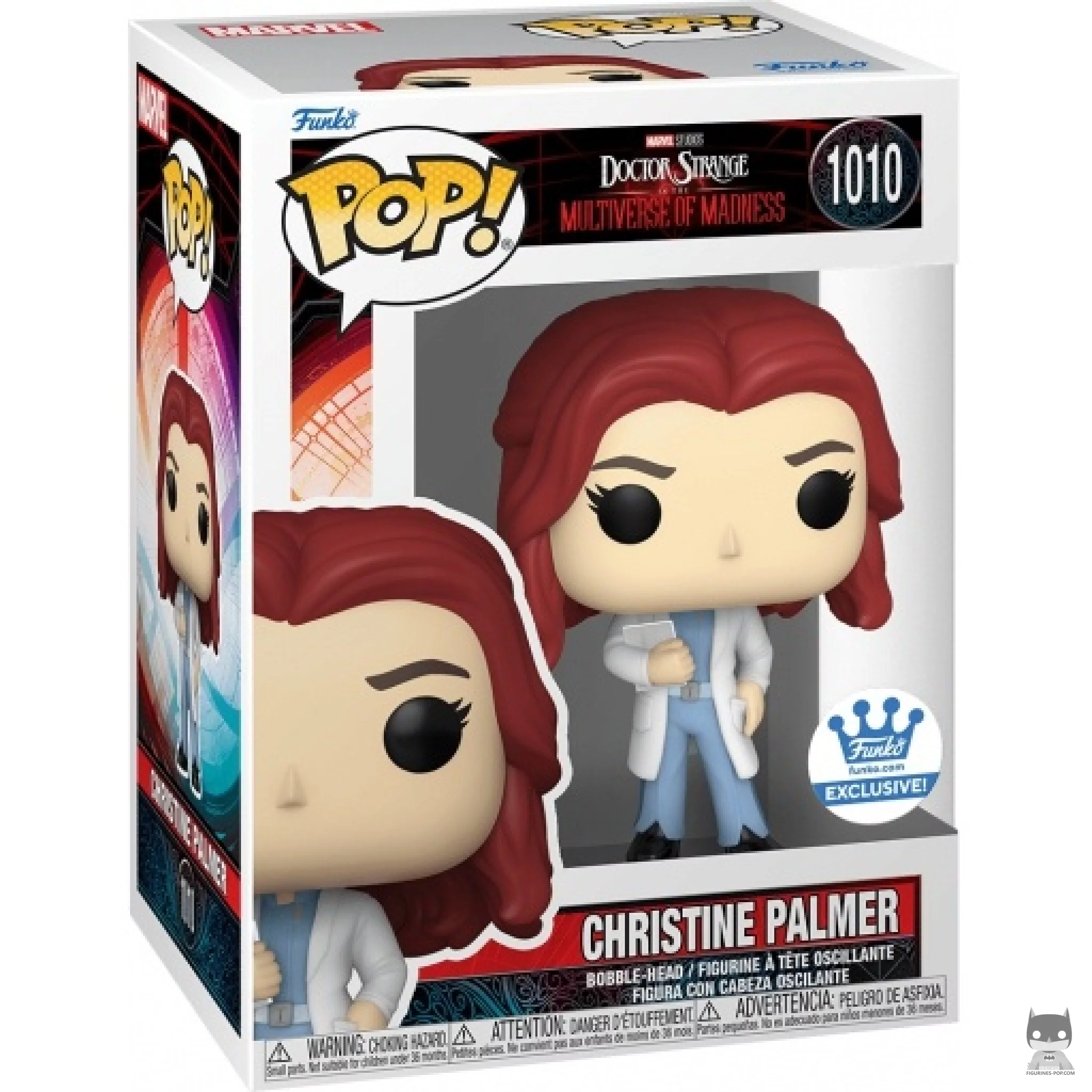 Figura Funko Pop! Christine Palmer en su caja