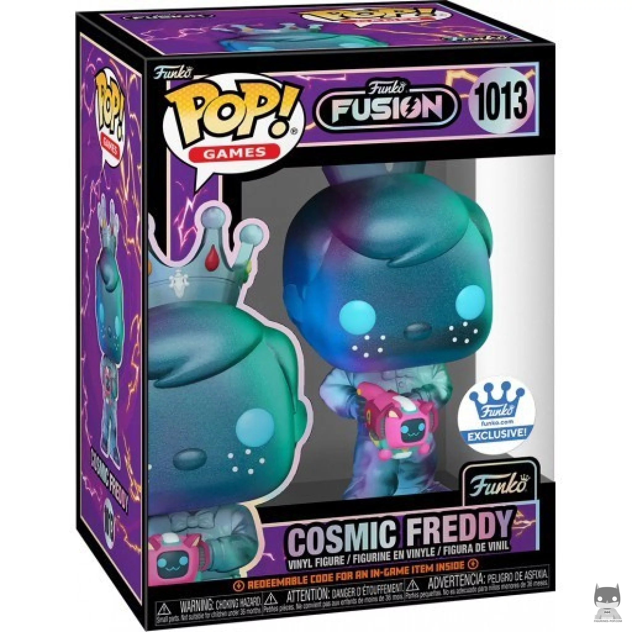 Figura Funko Pop! Freddy cósmico en su caja