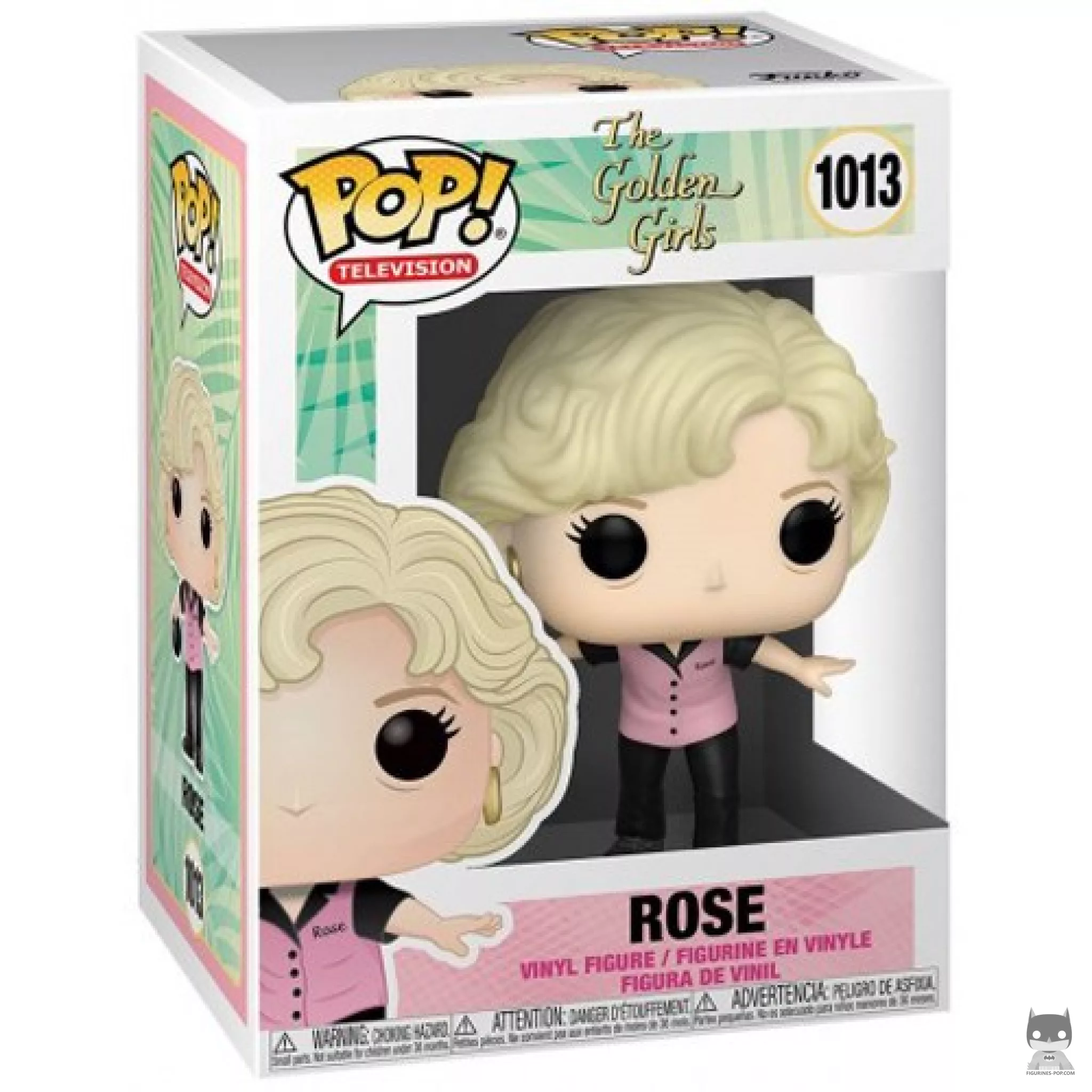 Figura Funko Pop! Rose en su caja
