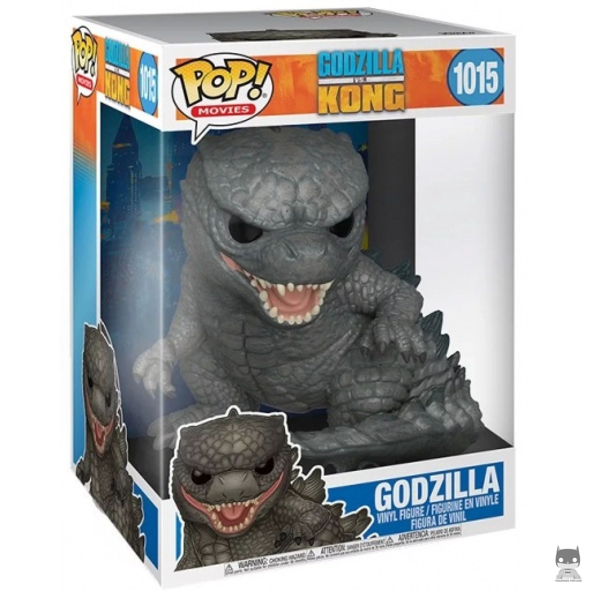 Figura Funko Pop! Godzilla (Supersized) en su caja