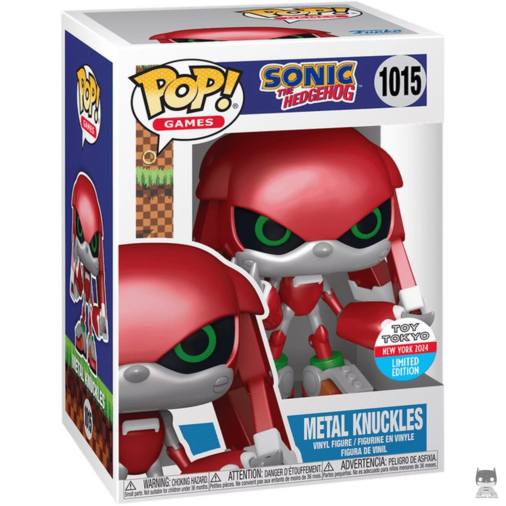 Figura Funko Pop! Metal Knuckles en su caja