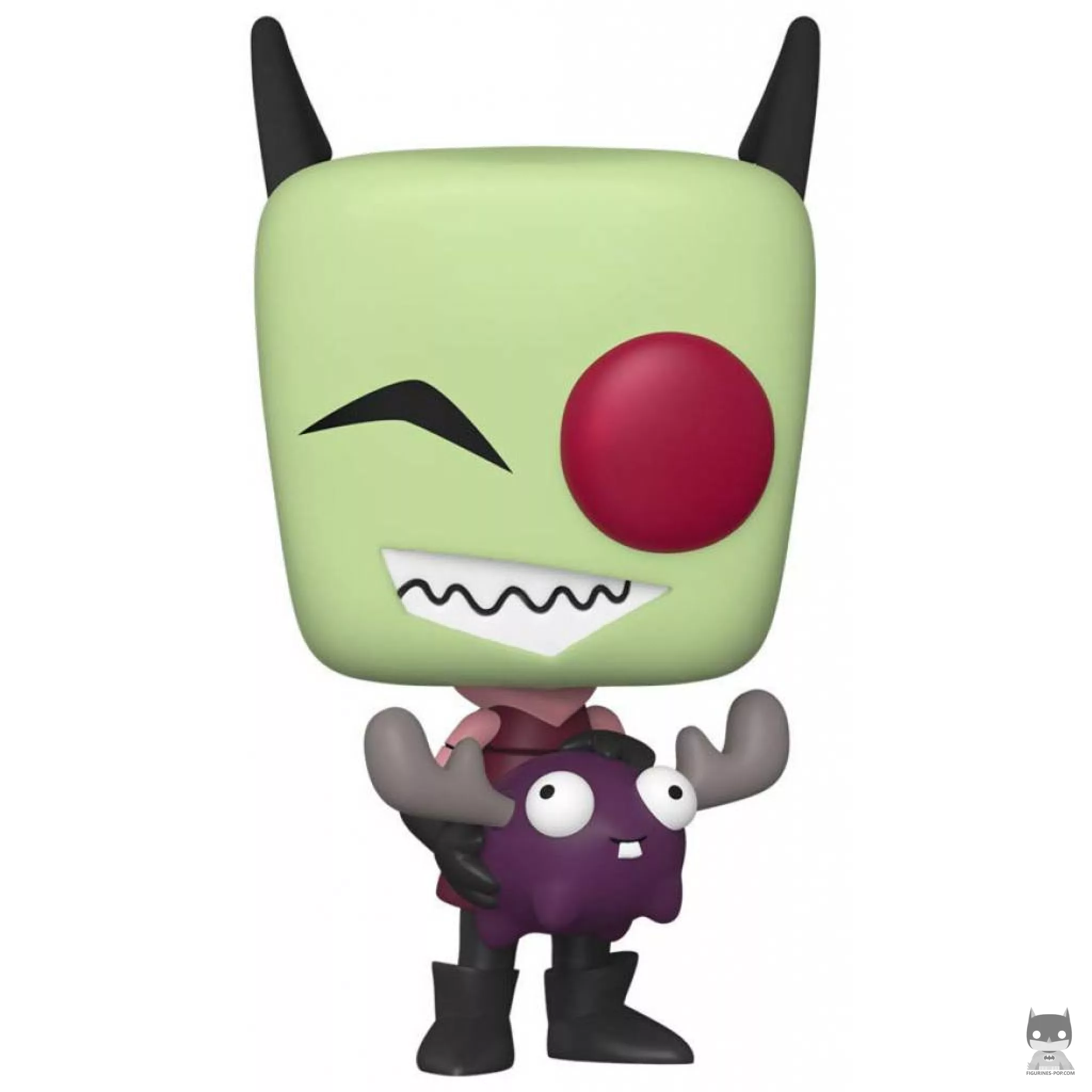 Figura Funko Pop! Zim con Minimoose (Invasor Zim)
