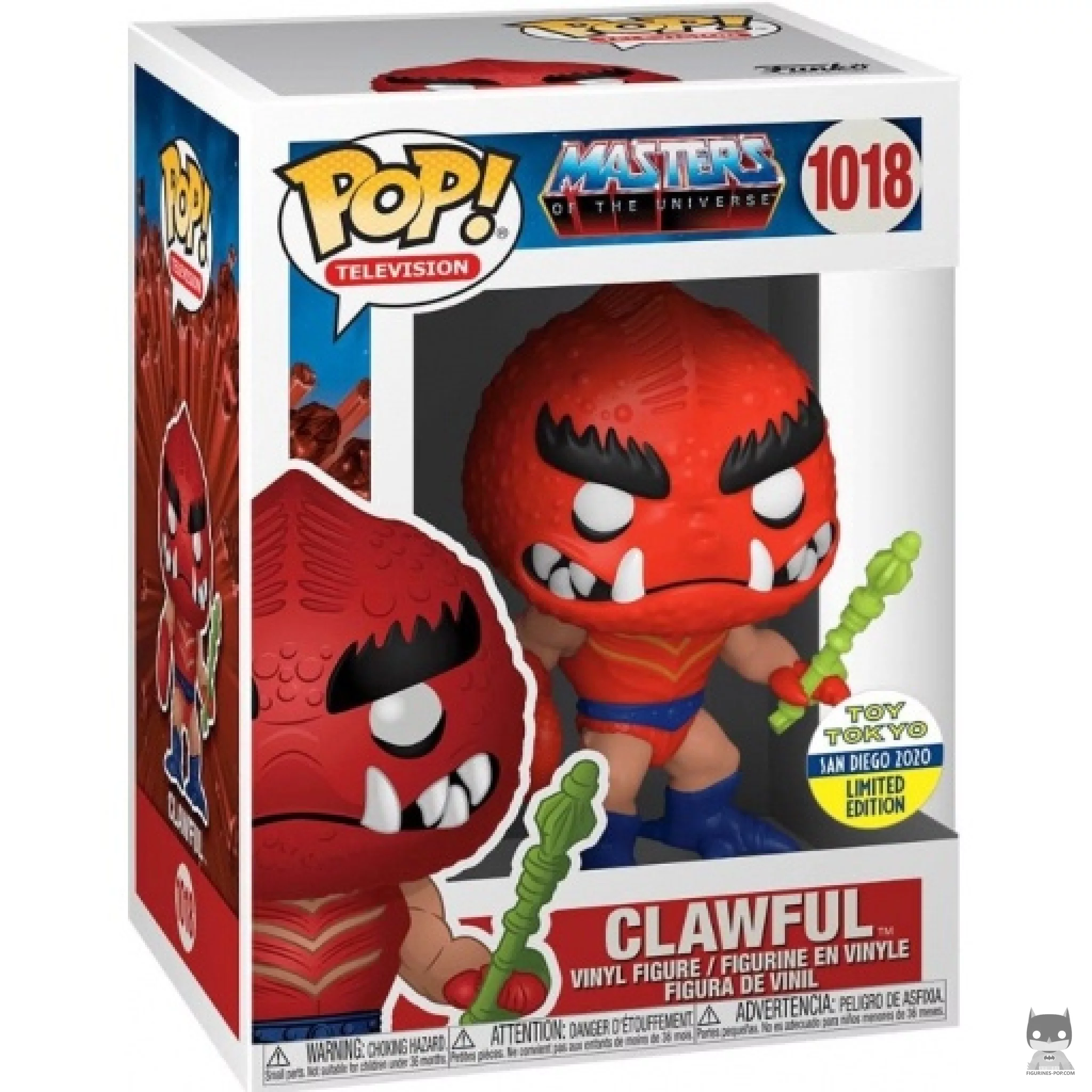 Figura Funko Pop! Clawful en su caja