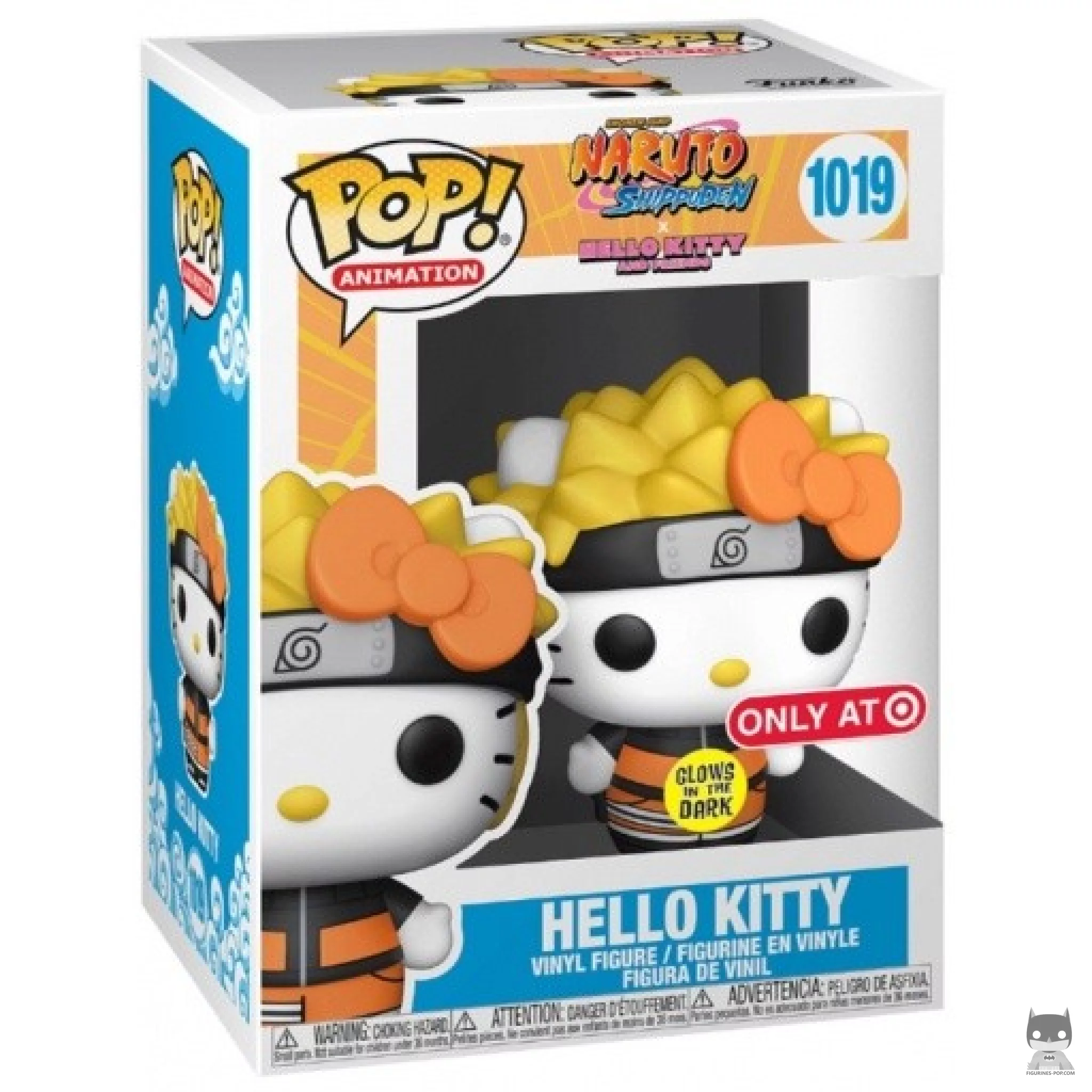 Figura Funko Pop! Hello Kitty (Brilla en la oscuridad) en su caja