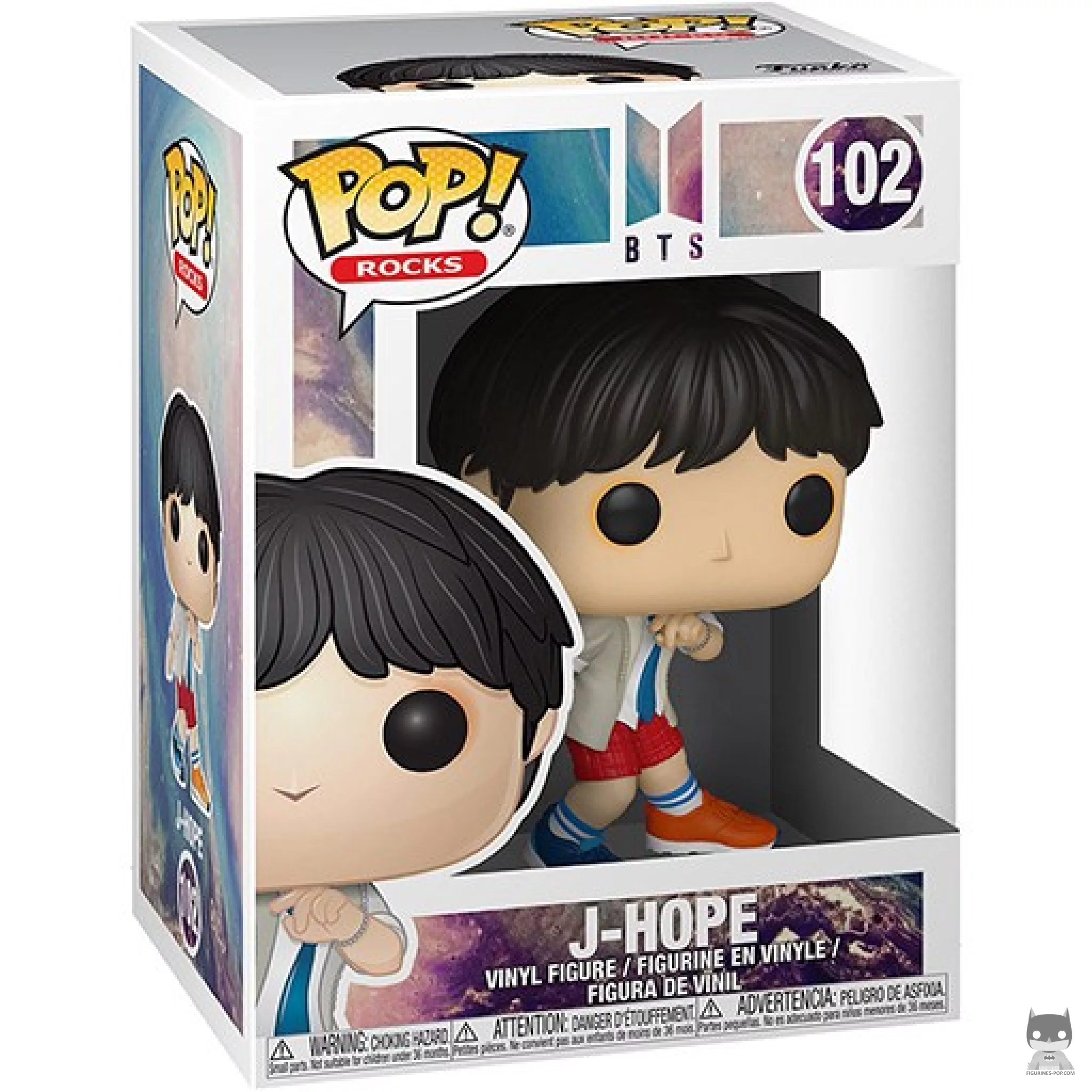 Figura Funko Pop! J-Hope en su caja