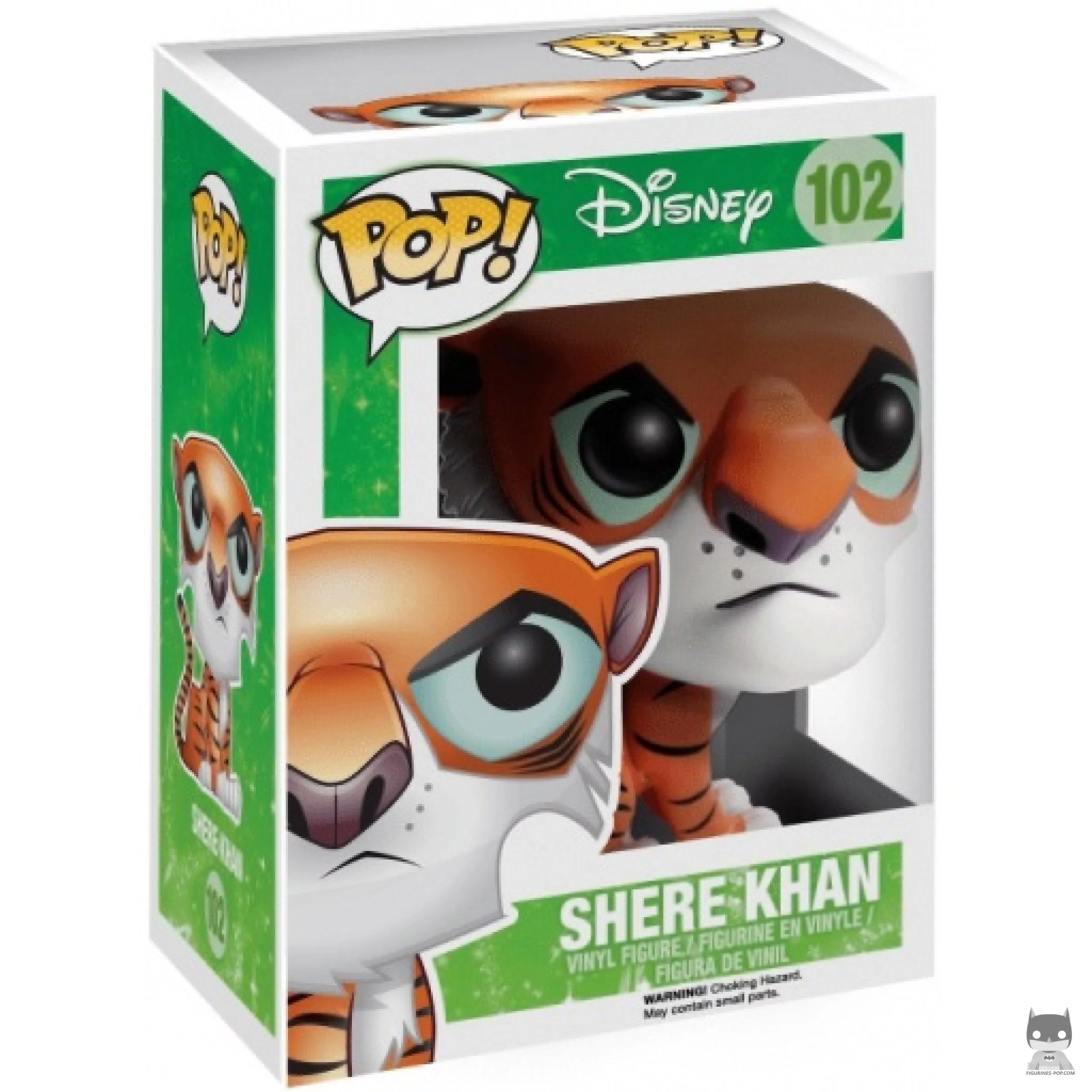 Figura Funko Pop! Shere Khan en su caja