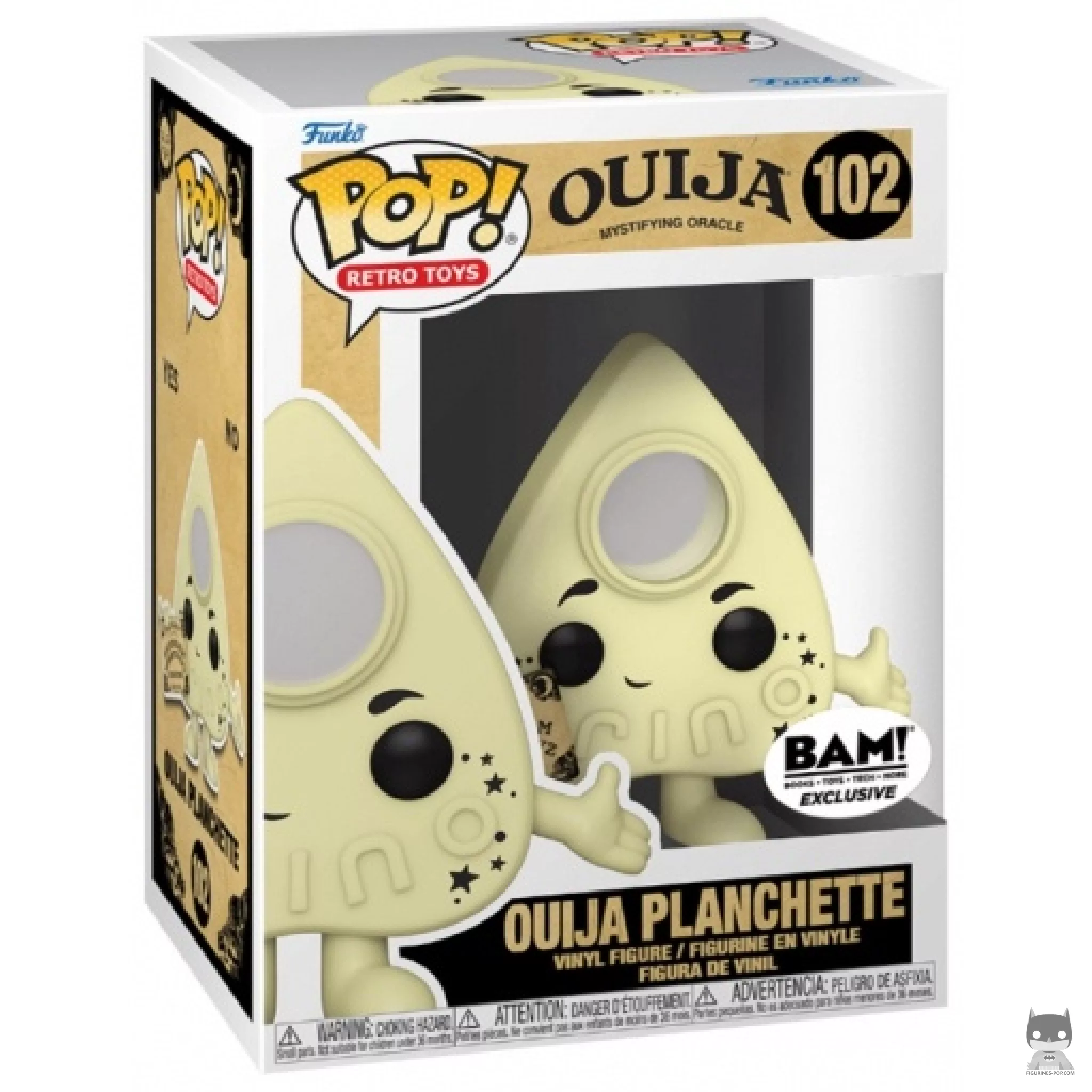 Figura Funko Pop! Puntero de Ouija en su caja