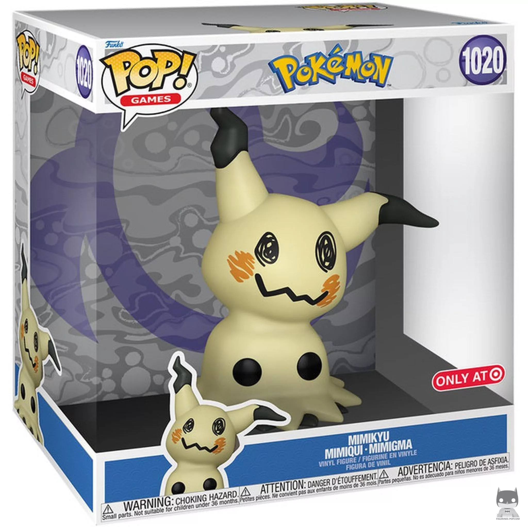 Figura Funko Pop! Mimikyu (Supersized) en su caja