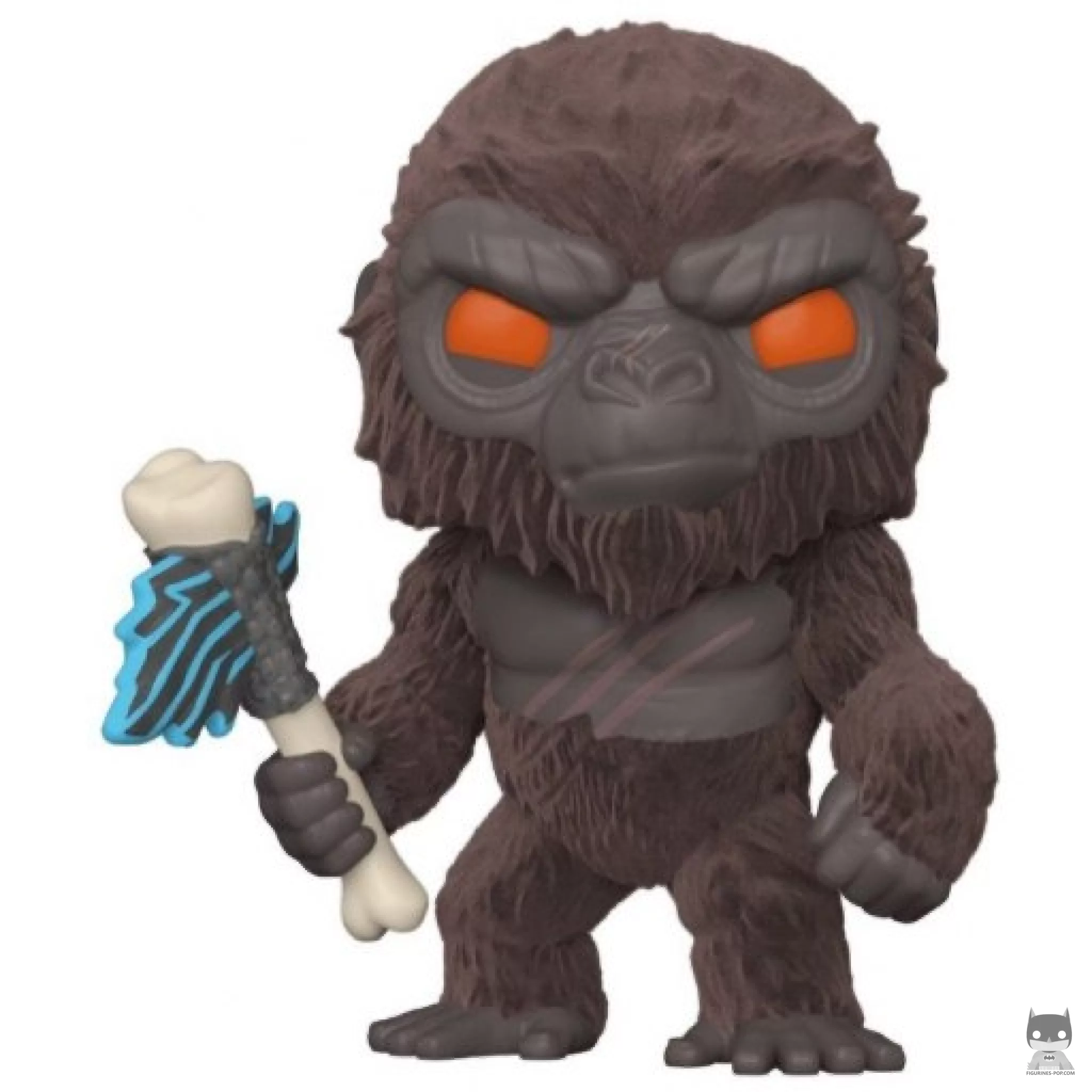 Figura Funko Pop! Kong con hacha de batalla (Flocado) (Godzilla vs. Kong)