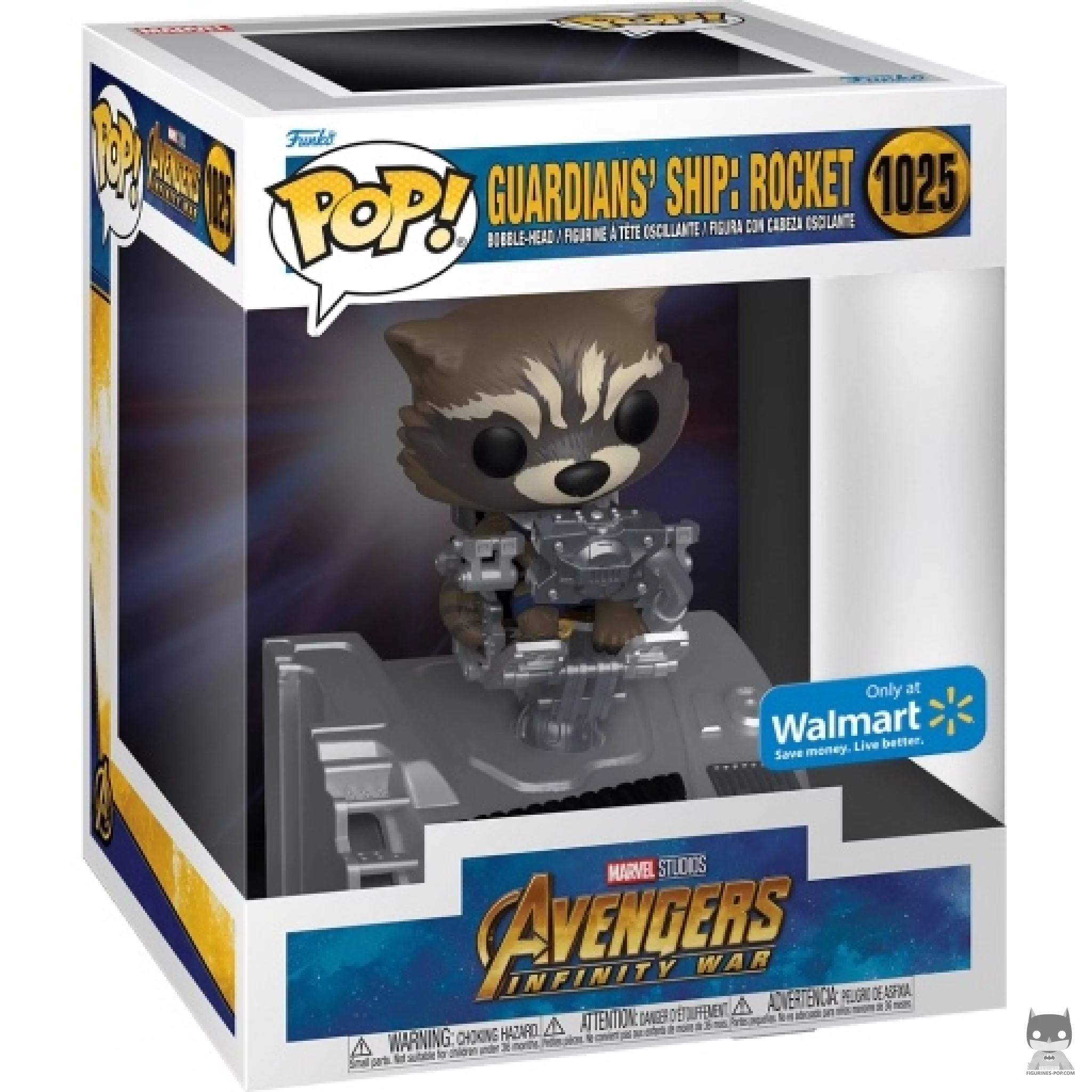 Figura Funko Pop! Nave Benatar: Rocket en su caja