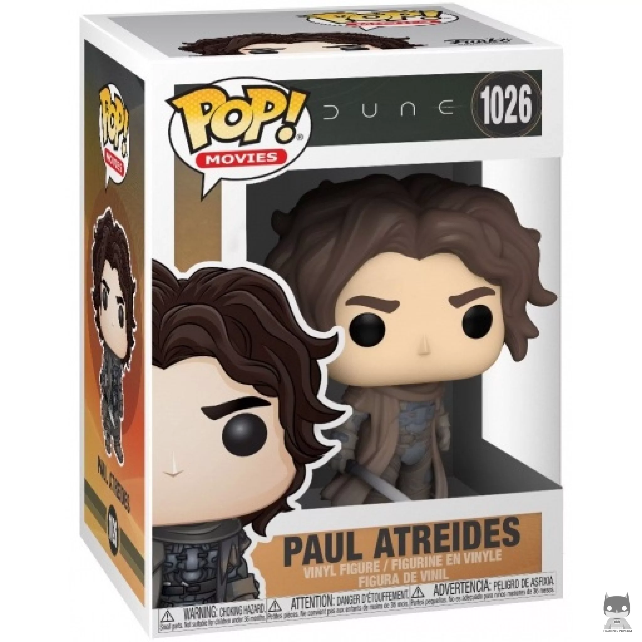 Figura Funko Pop! Paul Atreides en su caja