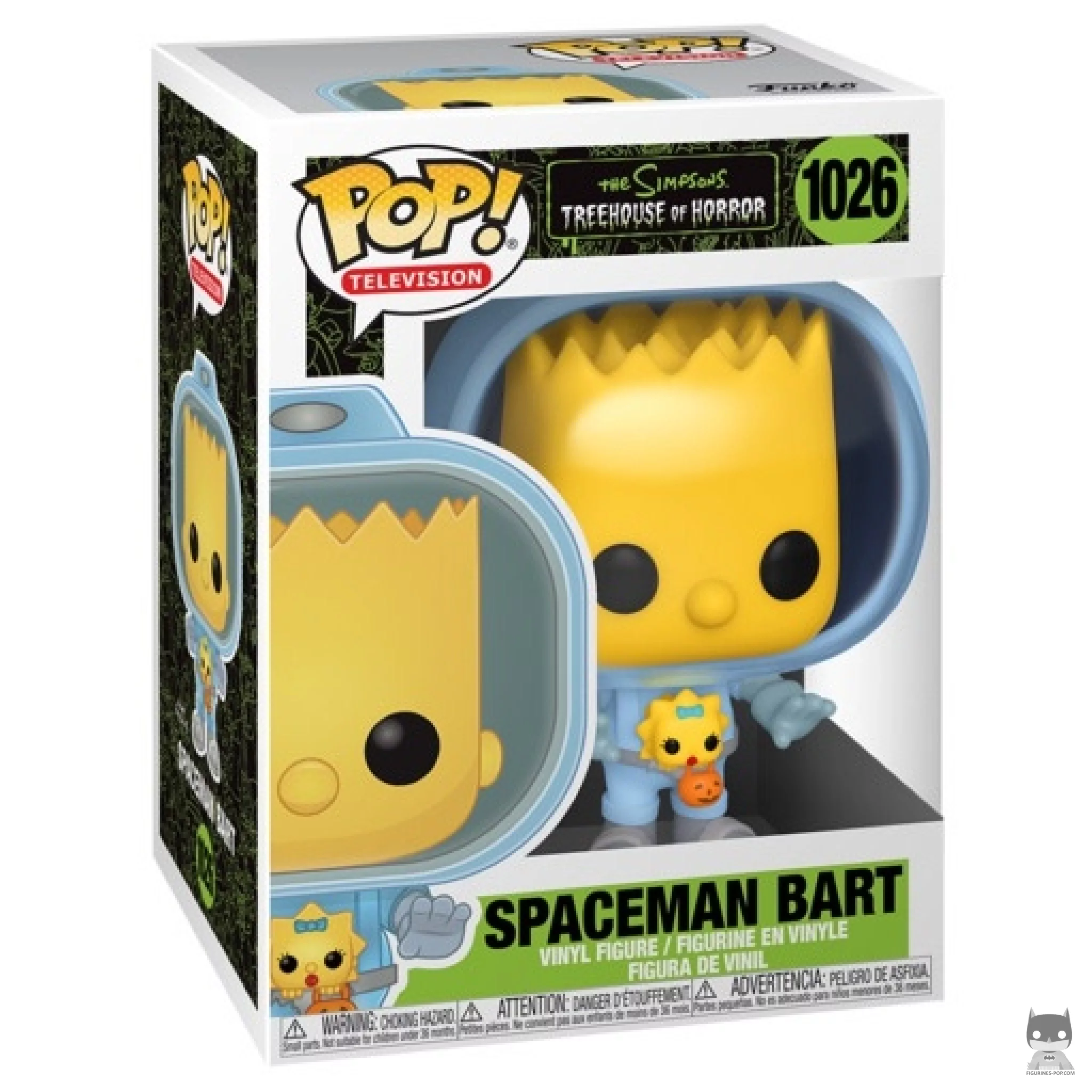 Figura Funko Pop! Bart astronauta en su caja