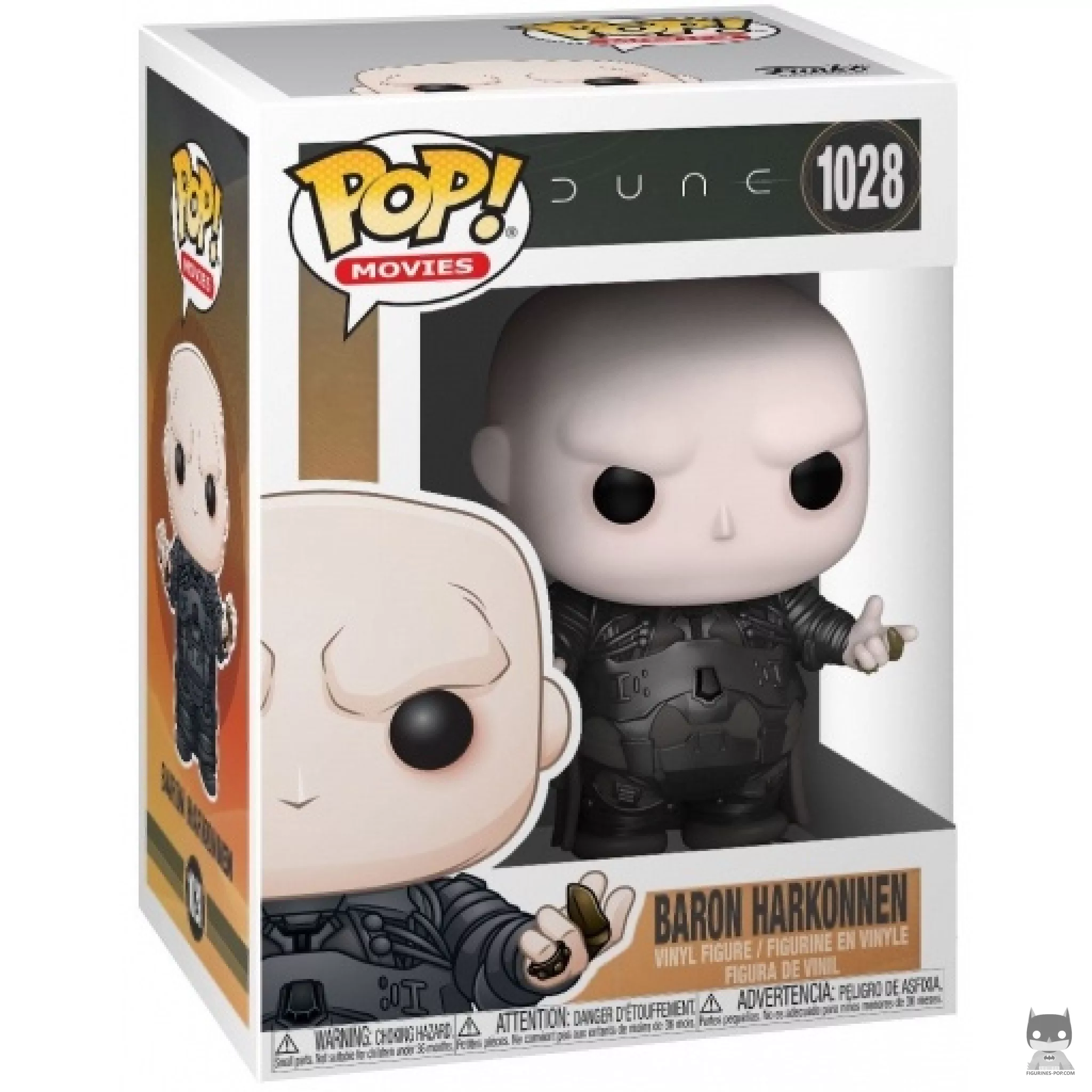 Figura Funko Pop! Barón Vladimir Harkonnen en su caja