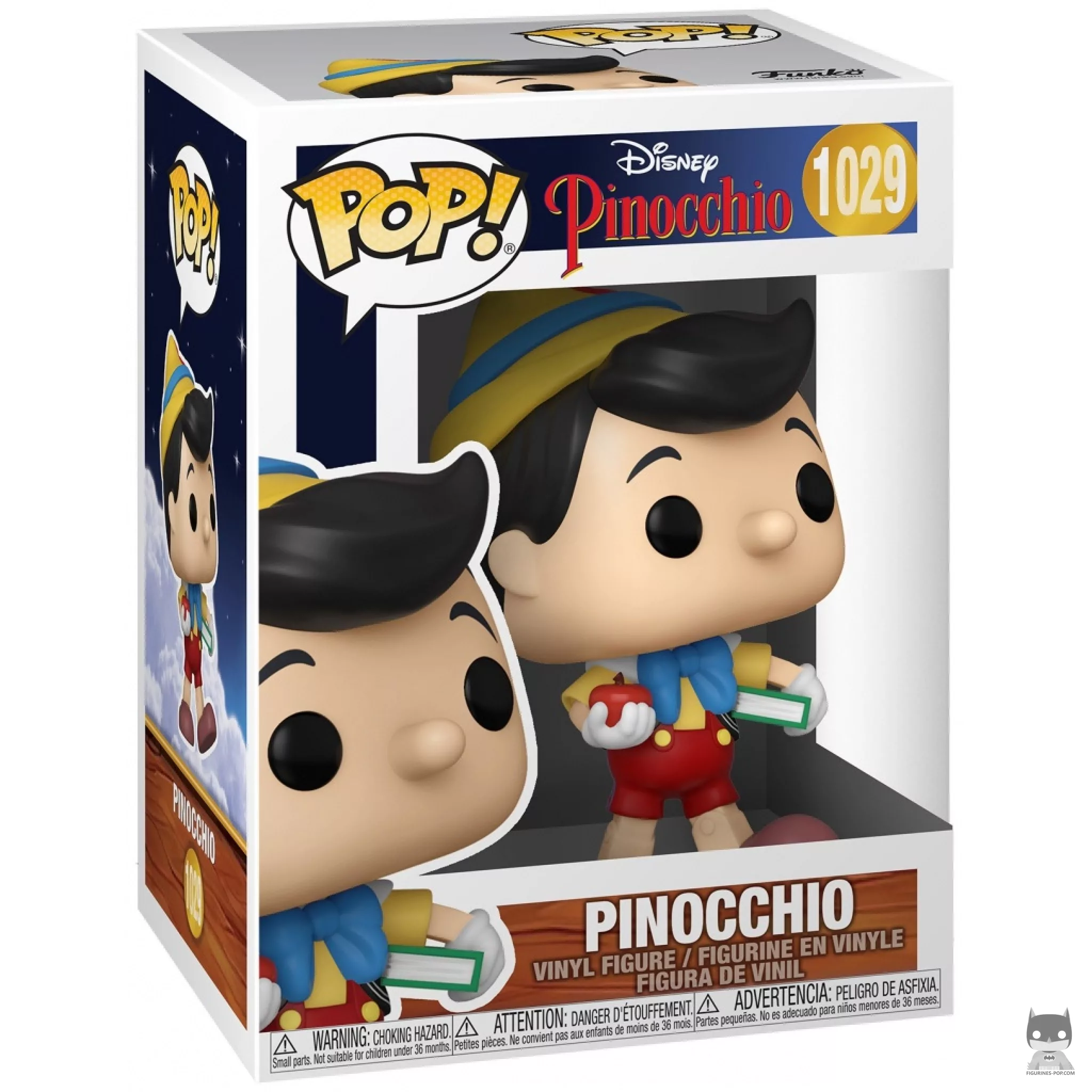 Figura Funko Pop! Pinocho en su caja