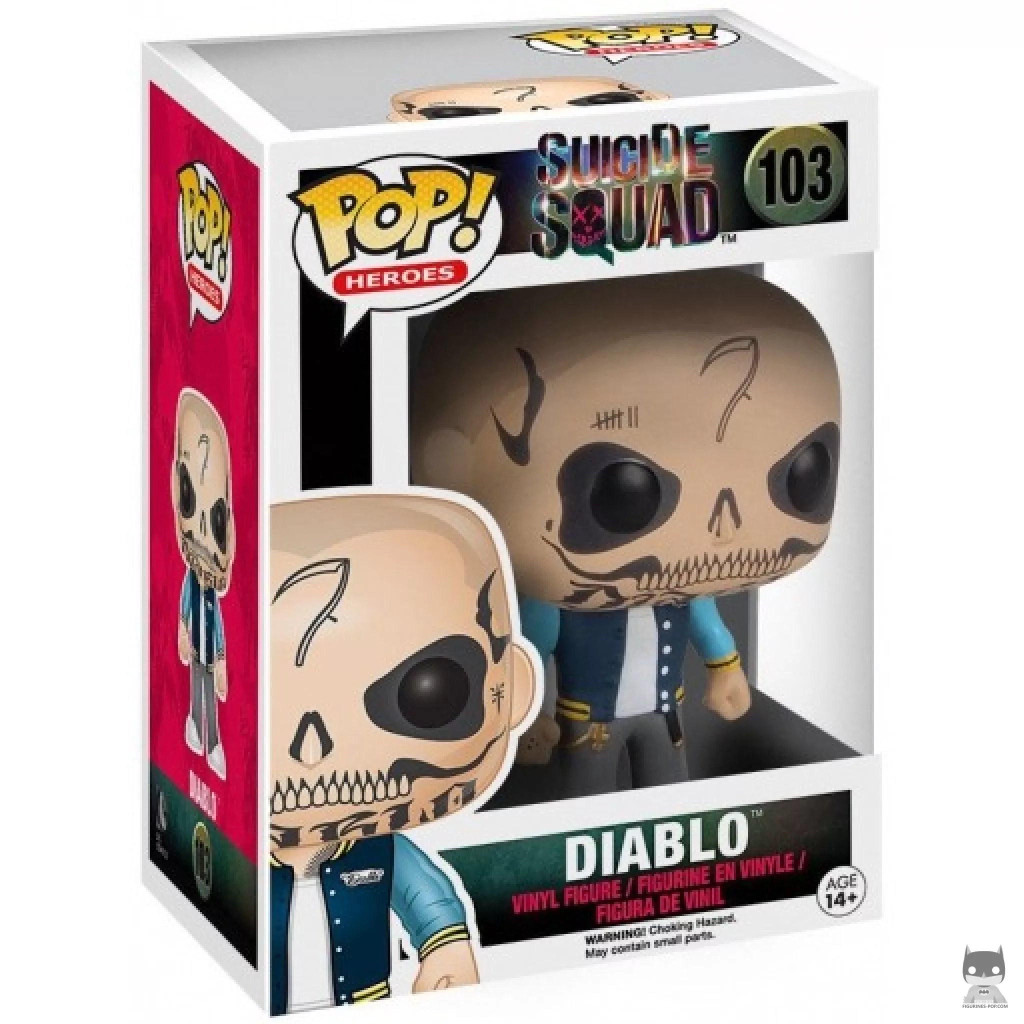 Figura Funko Pop! El Diablo en su caja