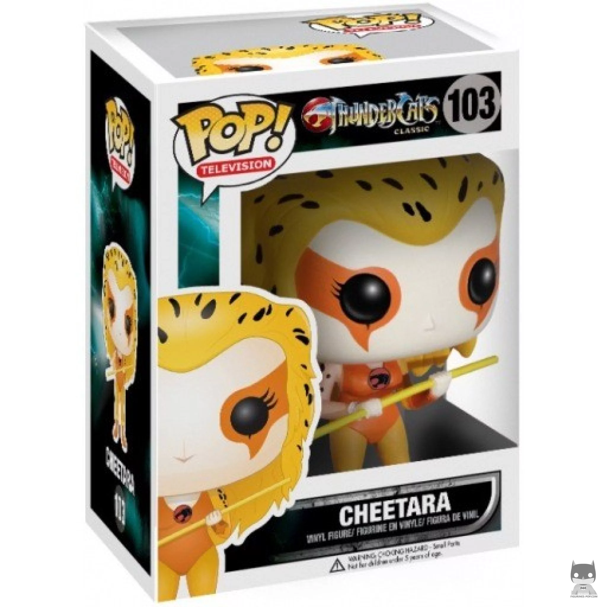 Figura Funko Pop! Cheetara en su caja