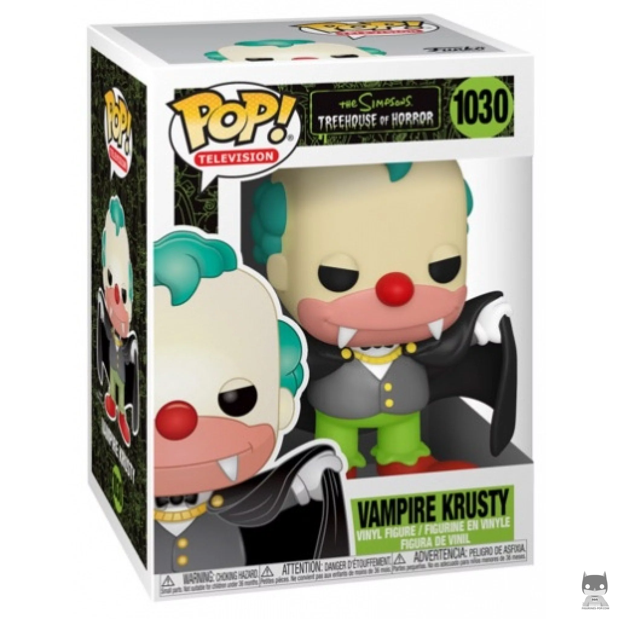 Figura Funko Pop! Krusty vampiro en su caja