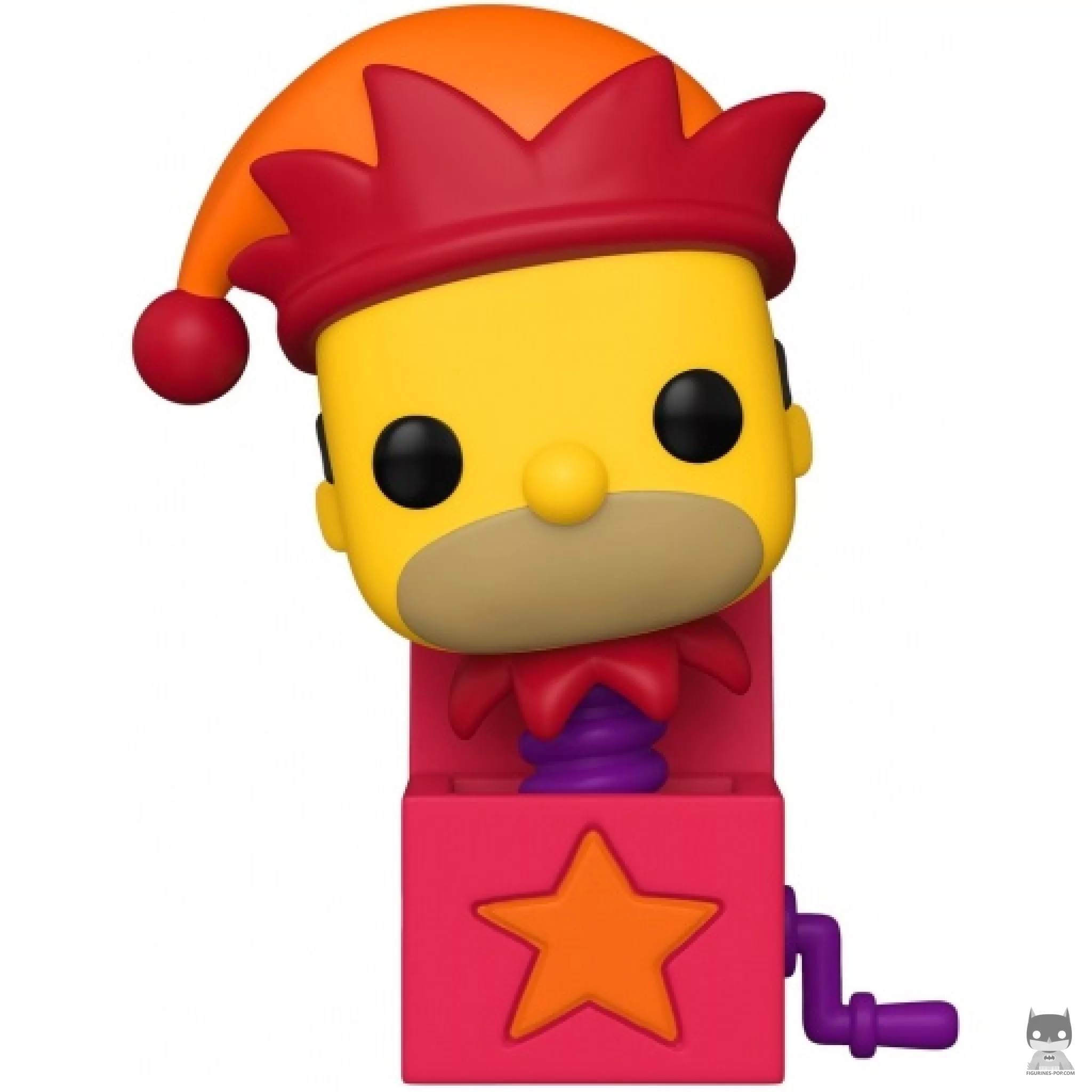 Figura Funko Pop! Homer caja sorpresa (Los Simpson: La casa-árbol del terror)