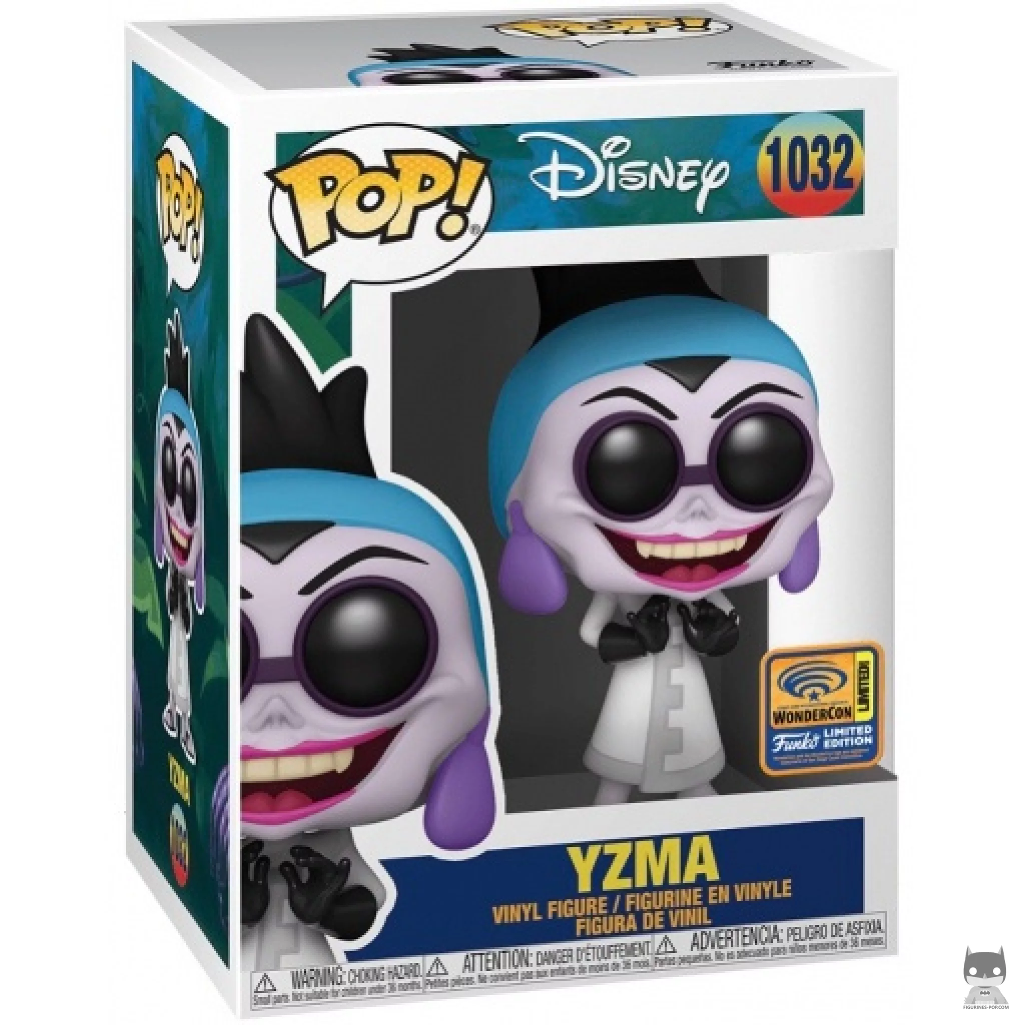 Figura Funko Pop! Yzma en su caja