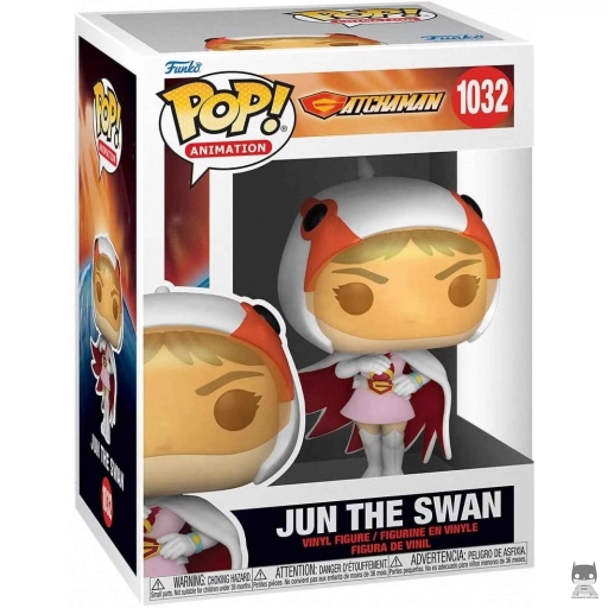 Figura Funko Pop! Jun el Cisne (G-3) en su caja