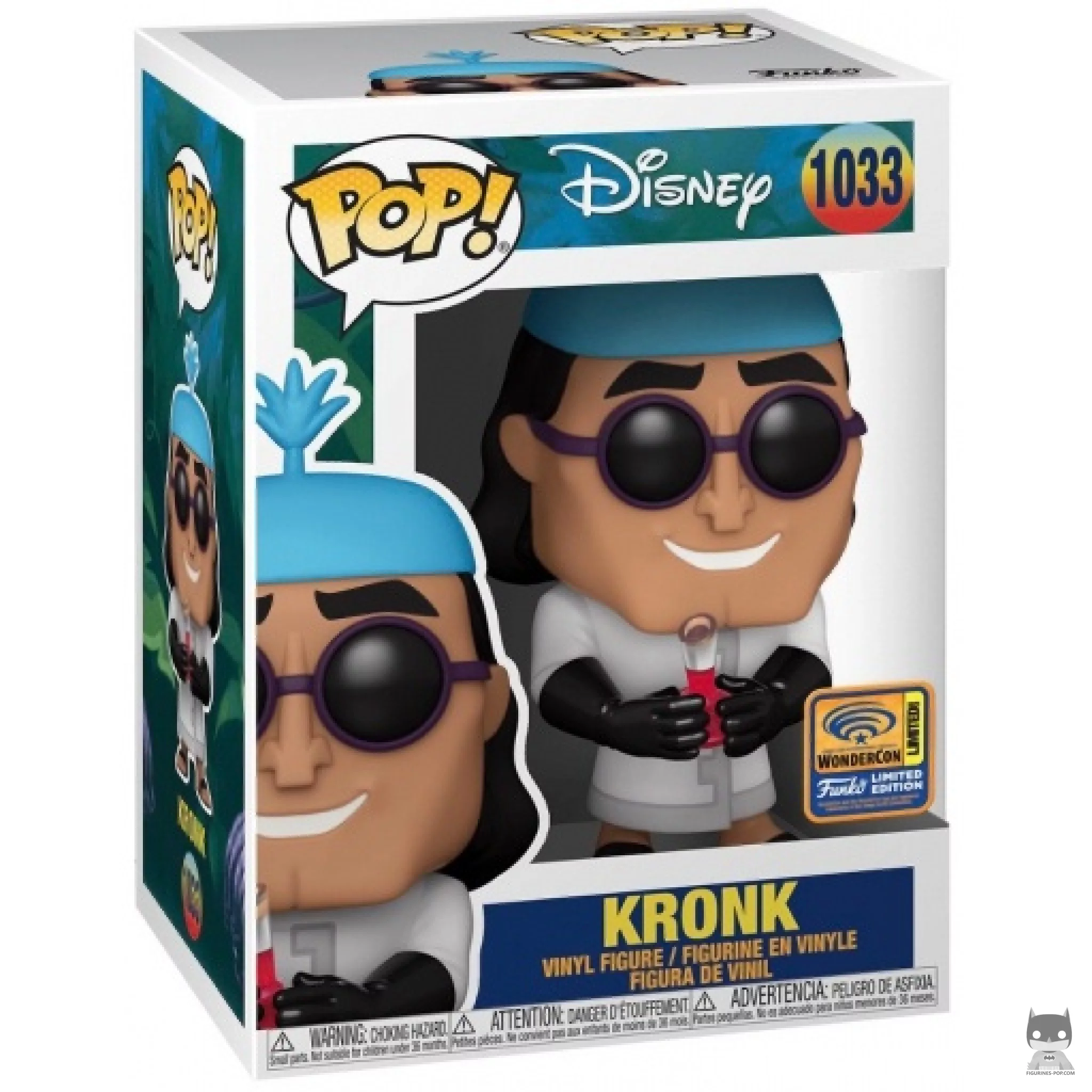 Figura Funko Pop! Kronk en su caja