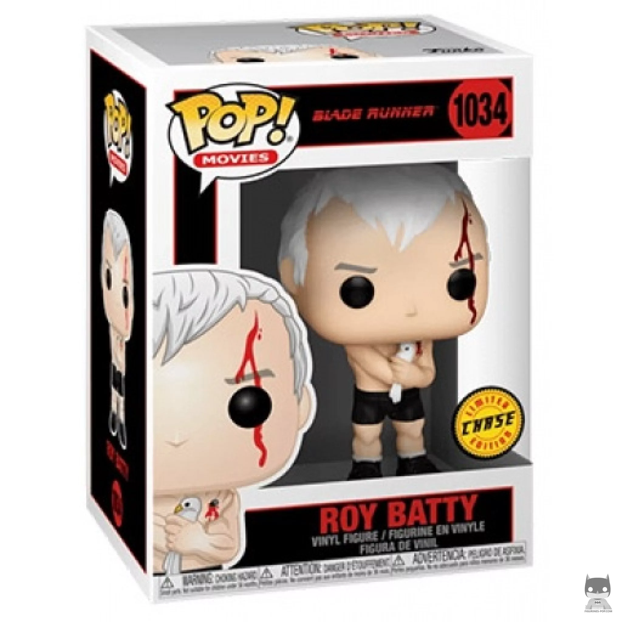 Figura Funko Pop! Roy Batty (Chase) en su caja