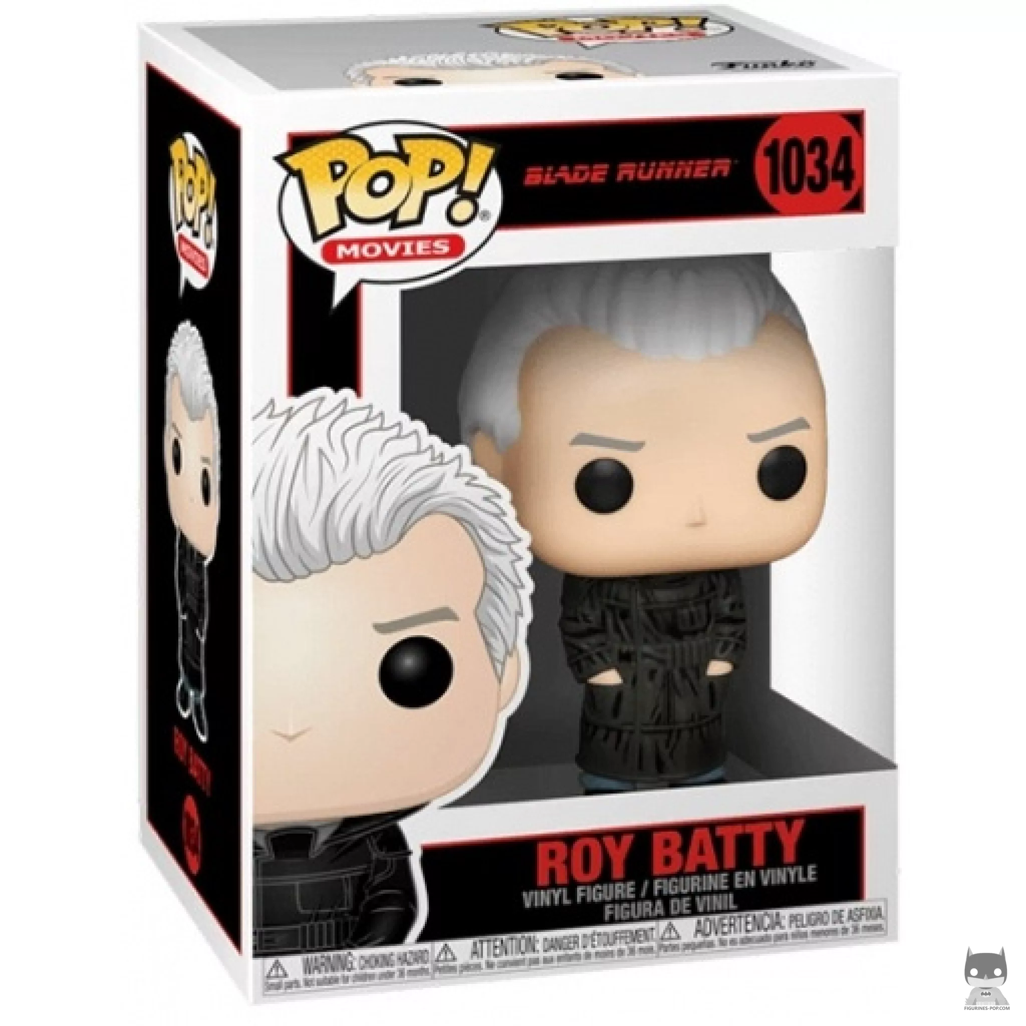 Figura Funko Pop! Roy Batty en su caja