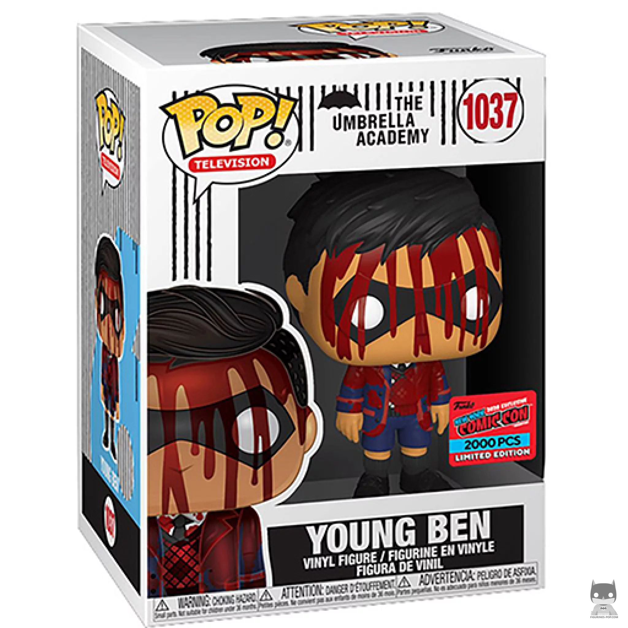 Figura Funko Pop! Ben joven (Ensangrentado) en su caja