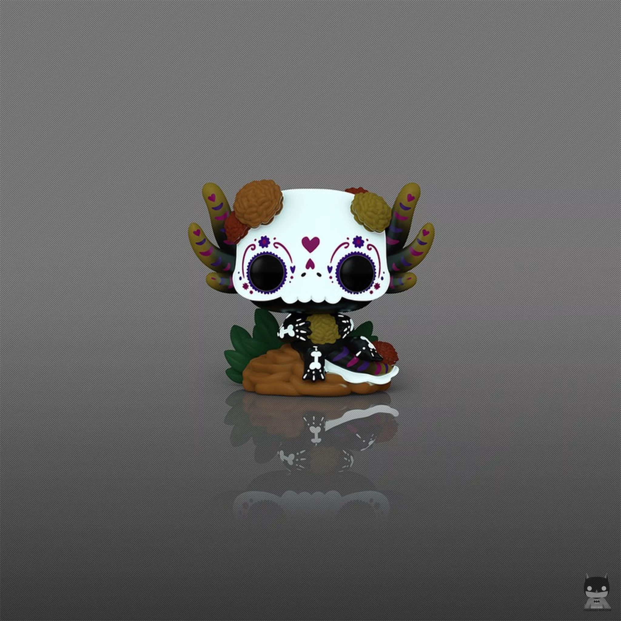Figura Funko Pop! Ajolote (Brilla en la oscuridad) (Día de los Muertos)